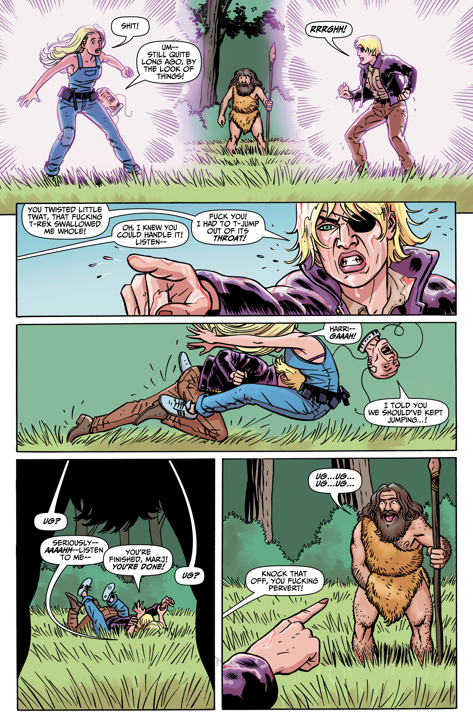 Read online Marjorie Finnegan, Temporal Criminal comic -  Issue #3 - 20