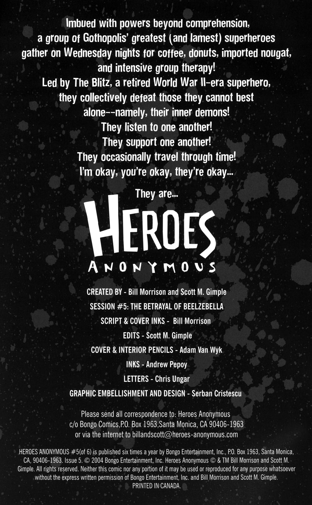 Read online Heroes Anonymous comic -  Issue #5 - 2