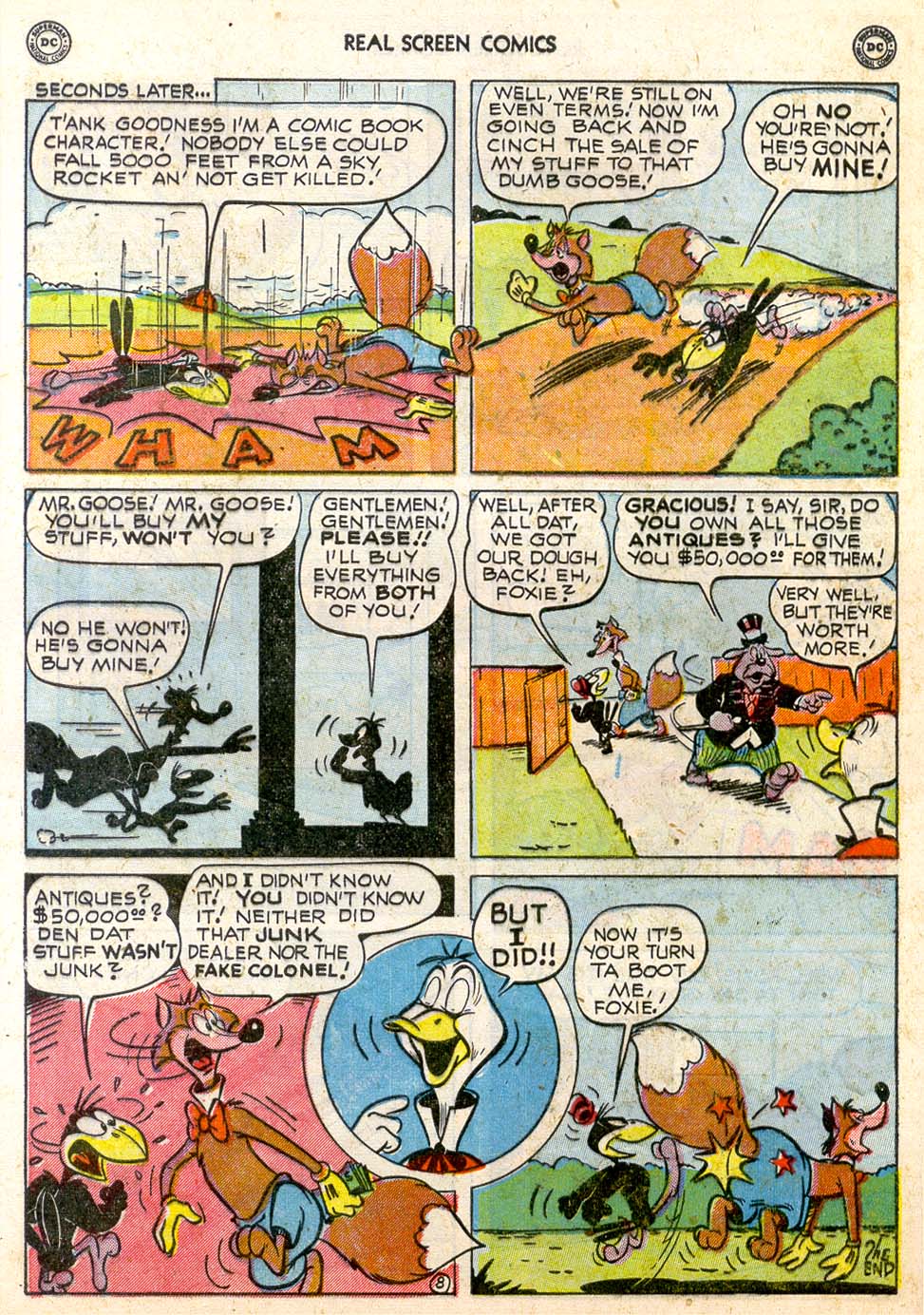 Read online Real Screen Comics comic -  Issue #30 - 10