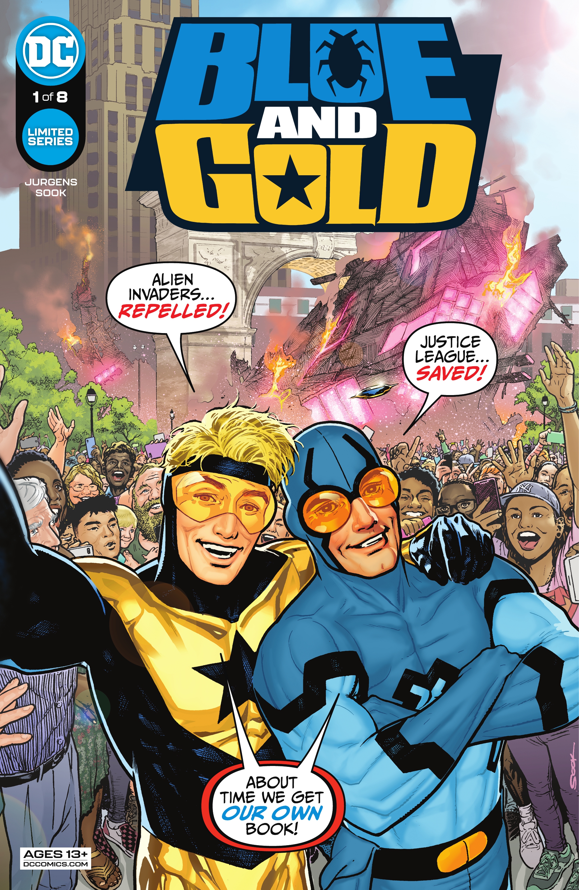 Read online Blue & Gold comic -  Issue #1 - 1
