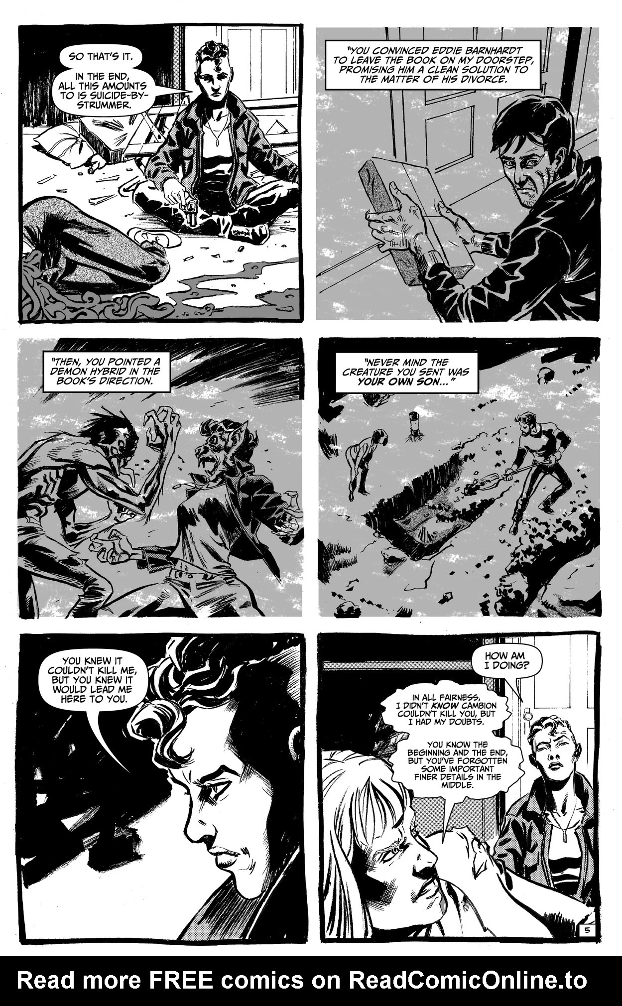 Read online Black’s Myth: The Key to His Heart comic -  Issue #5 - 7