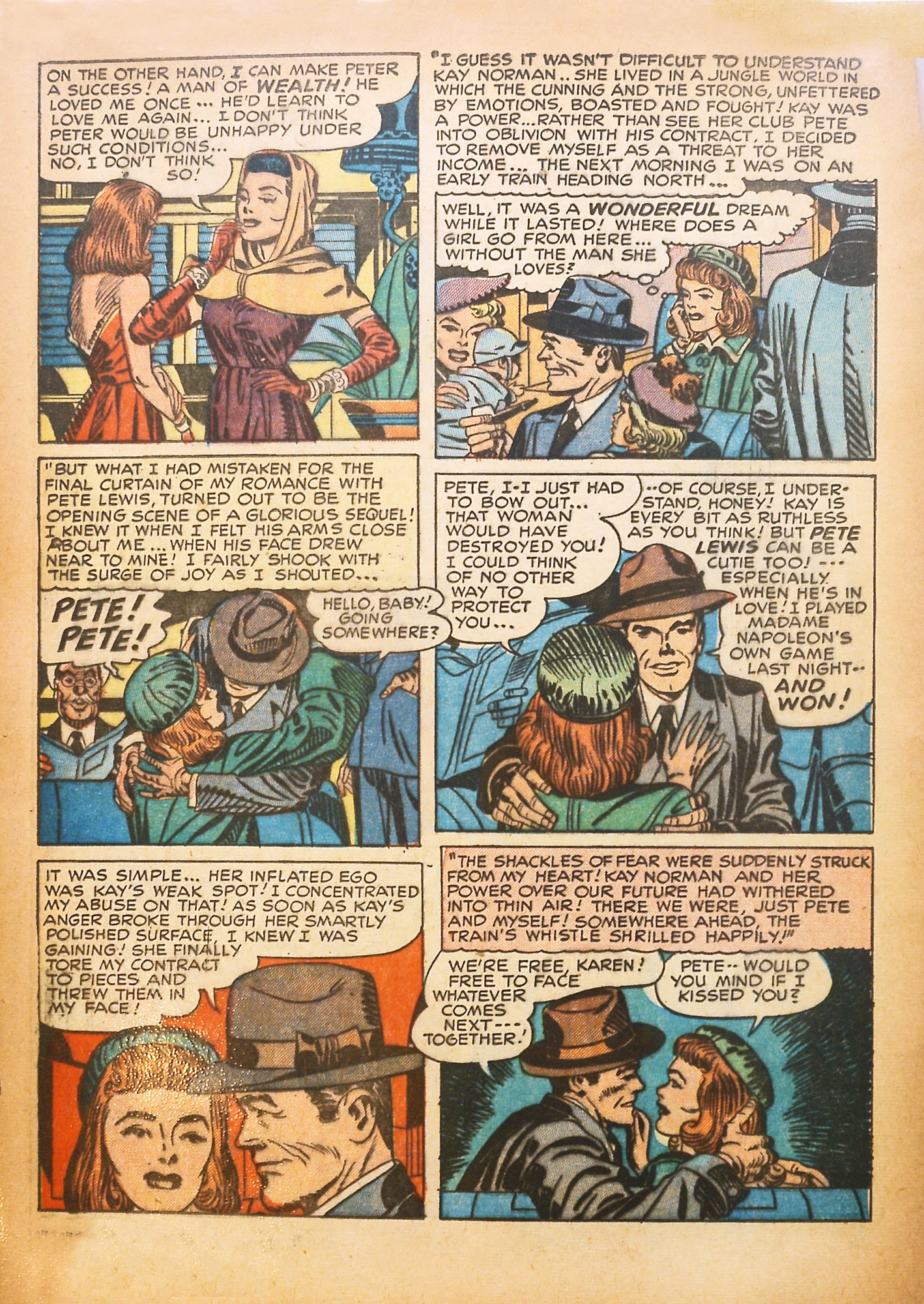 Read online Young Love (1949) comic -  Issue #1 - 12