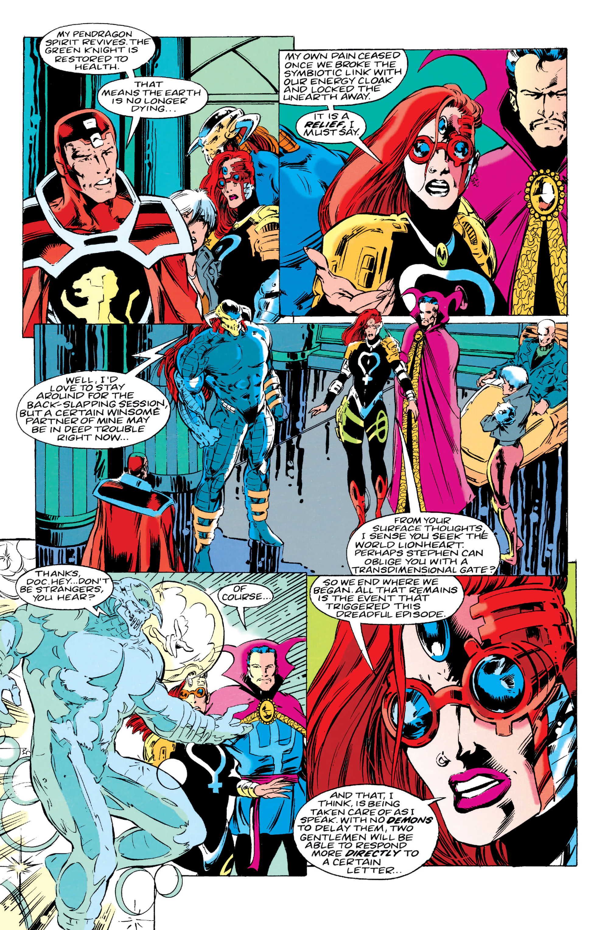 Read online Knights of Pendragon Omnibus comic -  Issue # TPB (Part 8) - 87