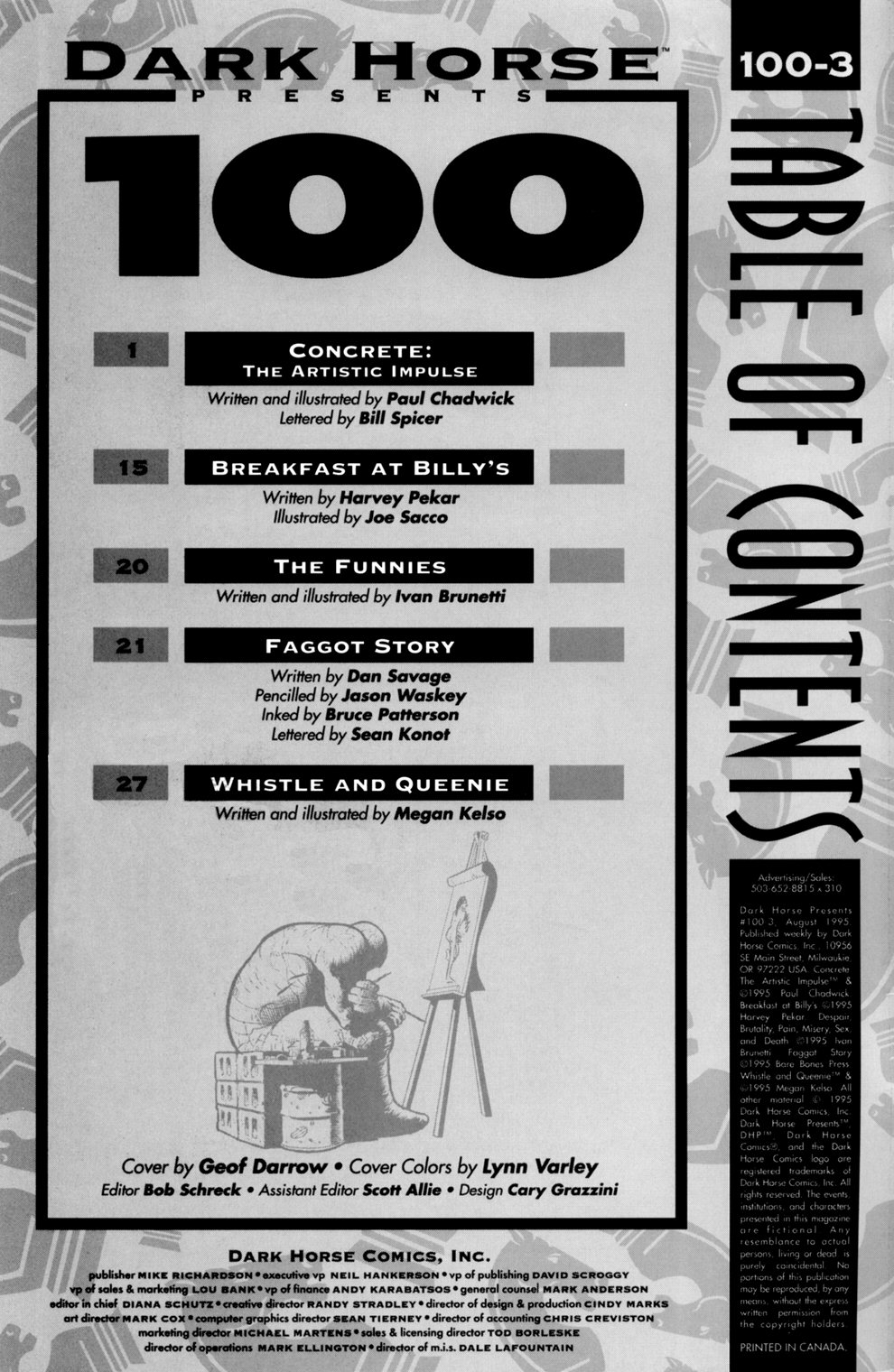 Read online Dark Horse Presents (1986) comic -  Issue #100.3 - 2