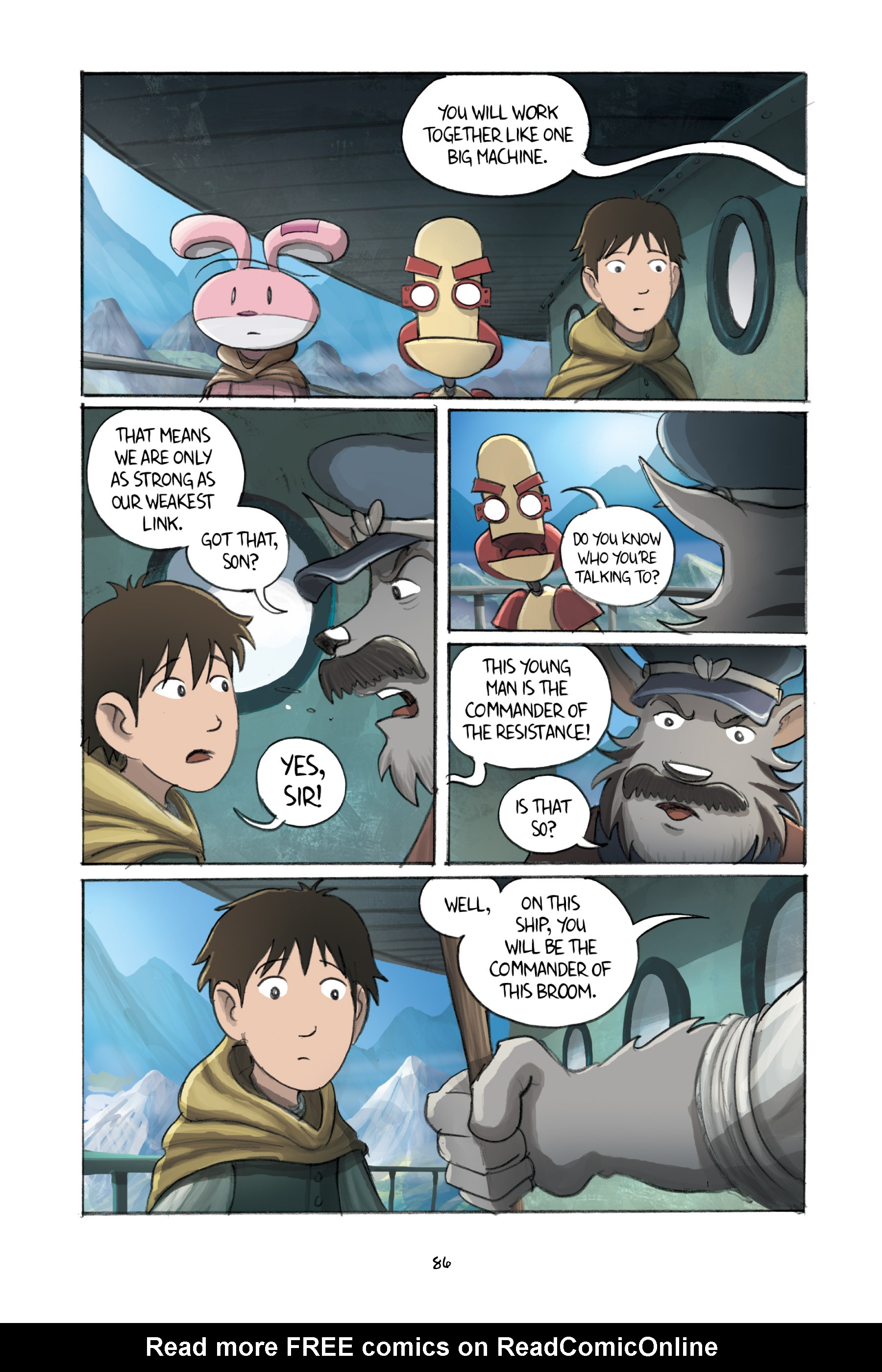 Read online Amulet comic -  Issue # TPB 3 (Part 1) - 84