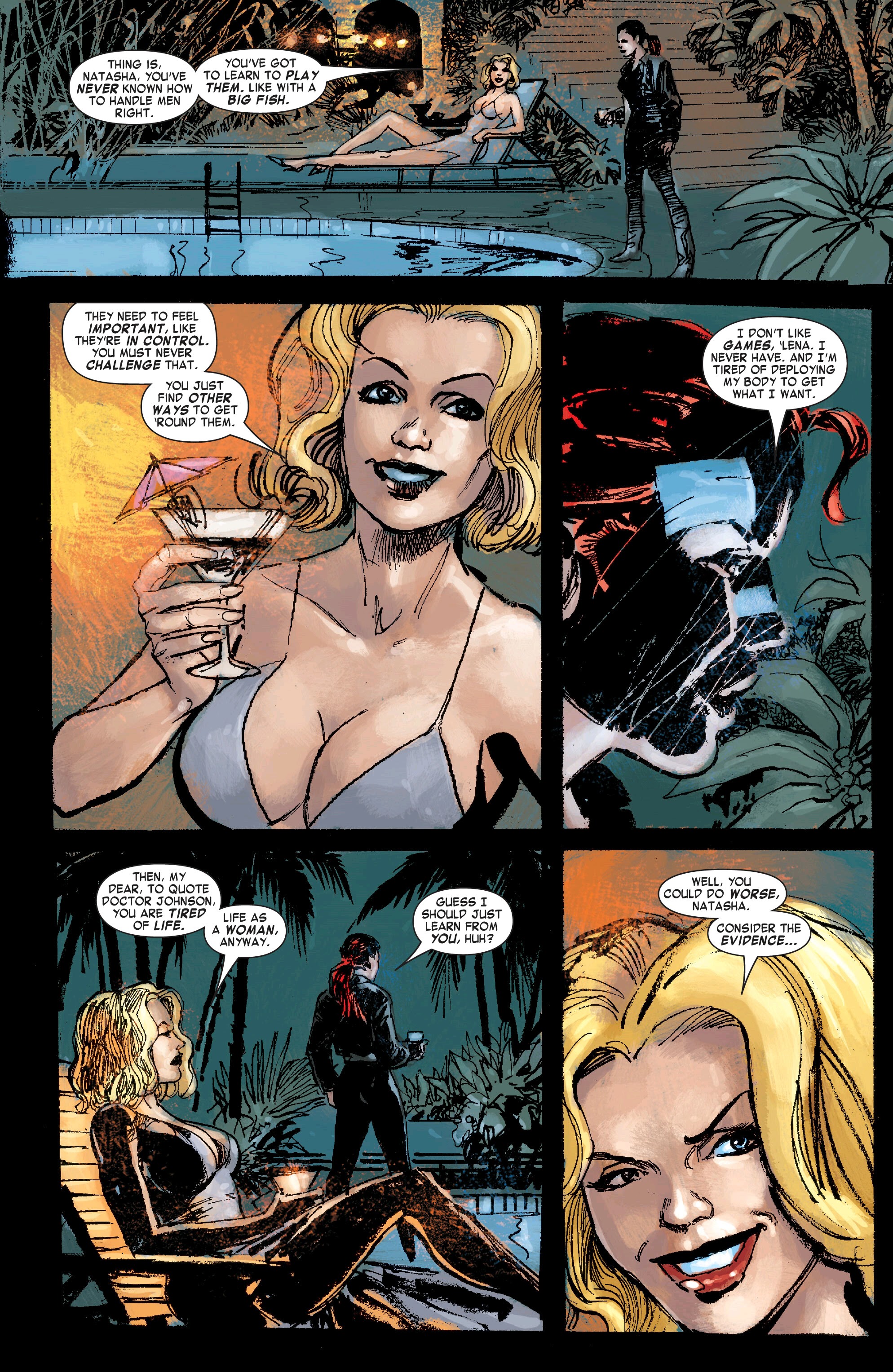 Read online Black Widow: Welcome To The Game comic -  Issue # TPB (Part 2) - 55