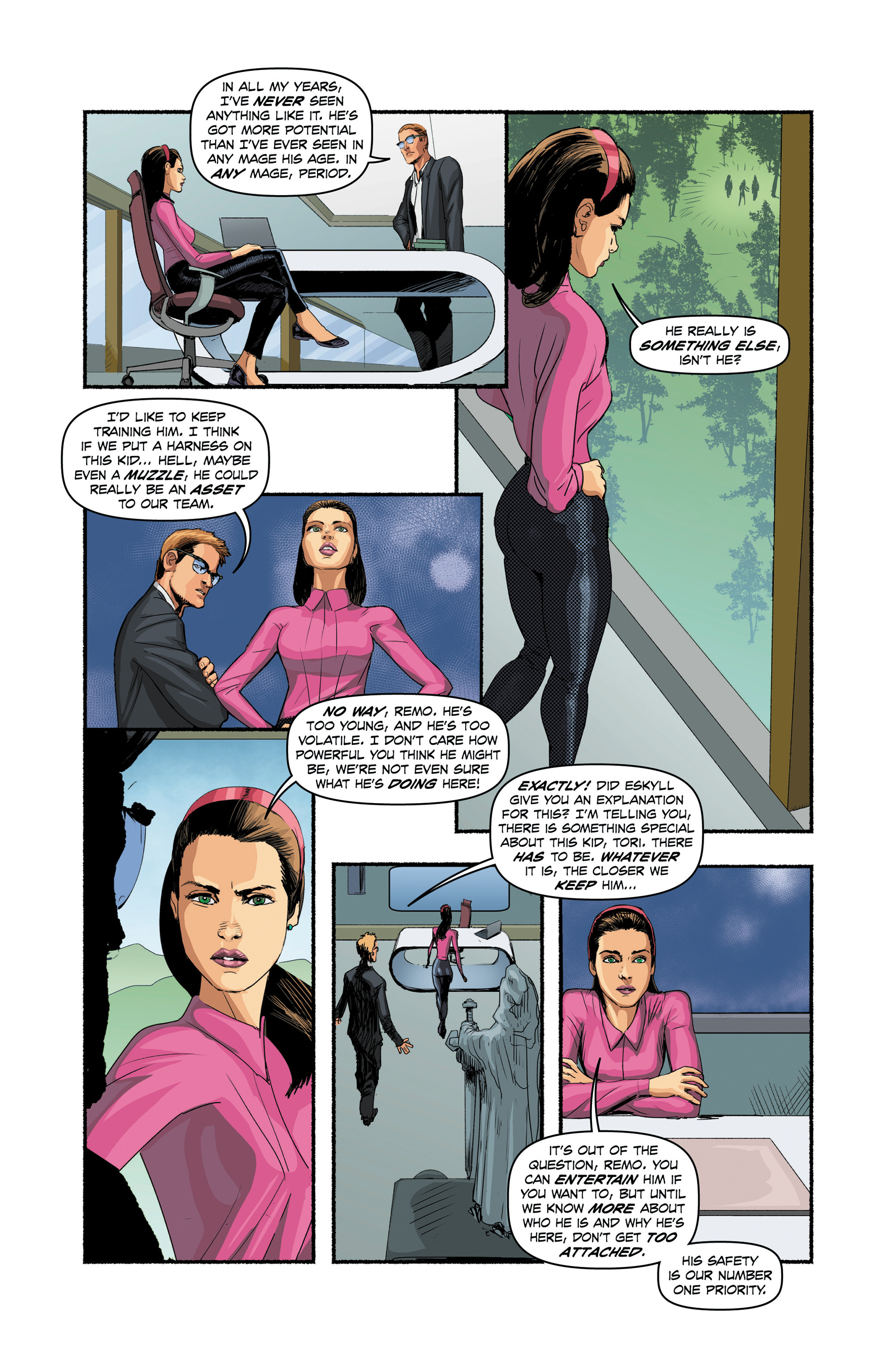 Read online The Agency (2014) comic -  Issue # TPB - 36