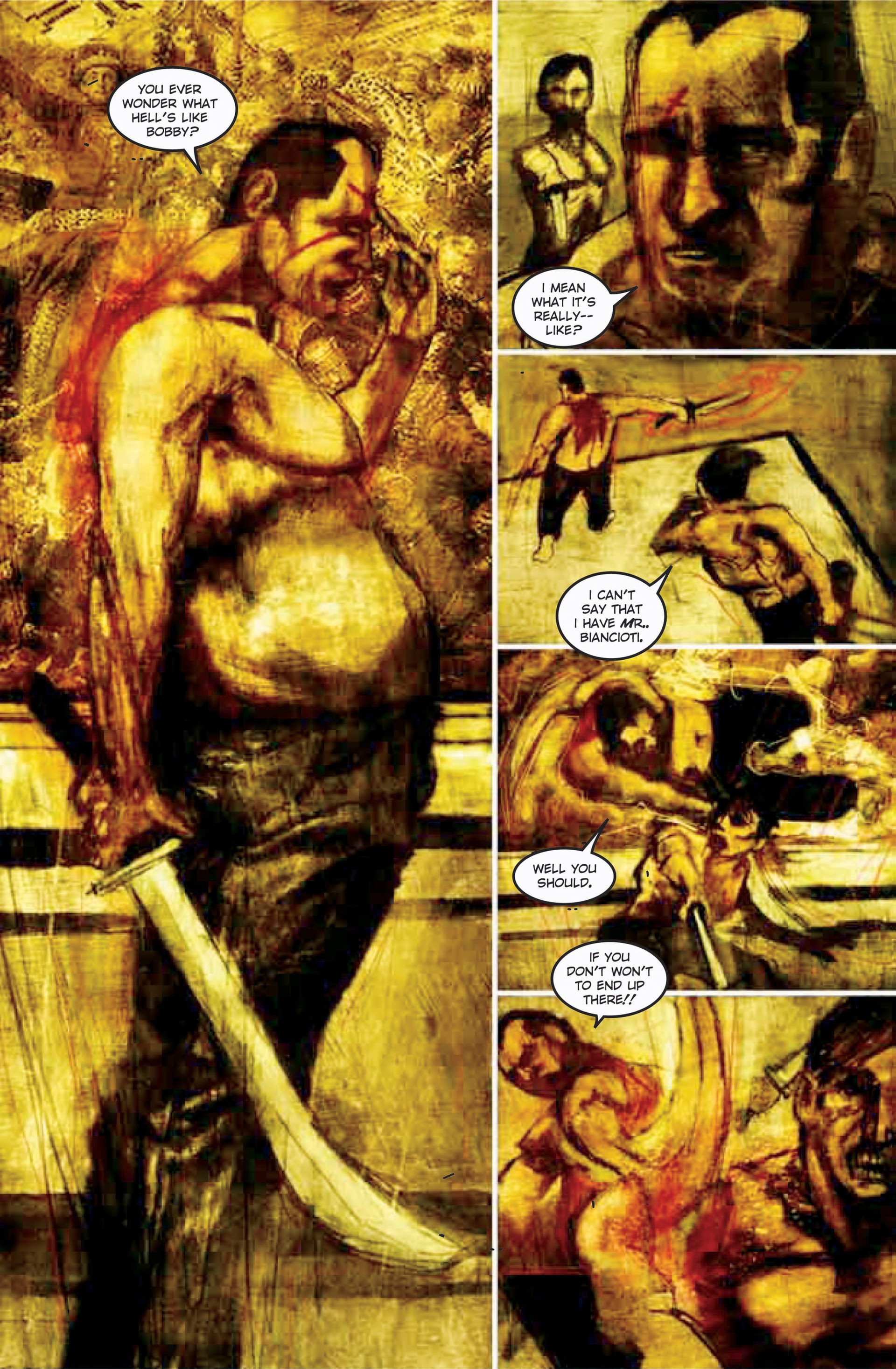 Read online Trenchcoats, Cigarettes and Shotguns comic -  Issue #3 - 8
