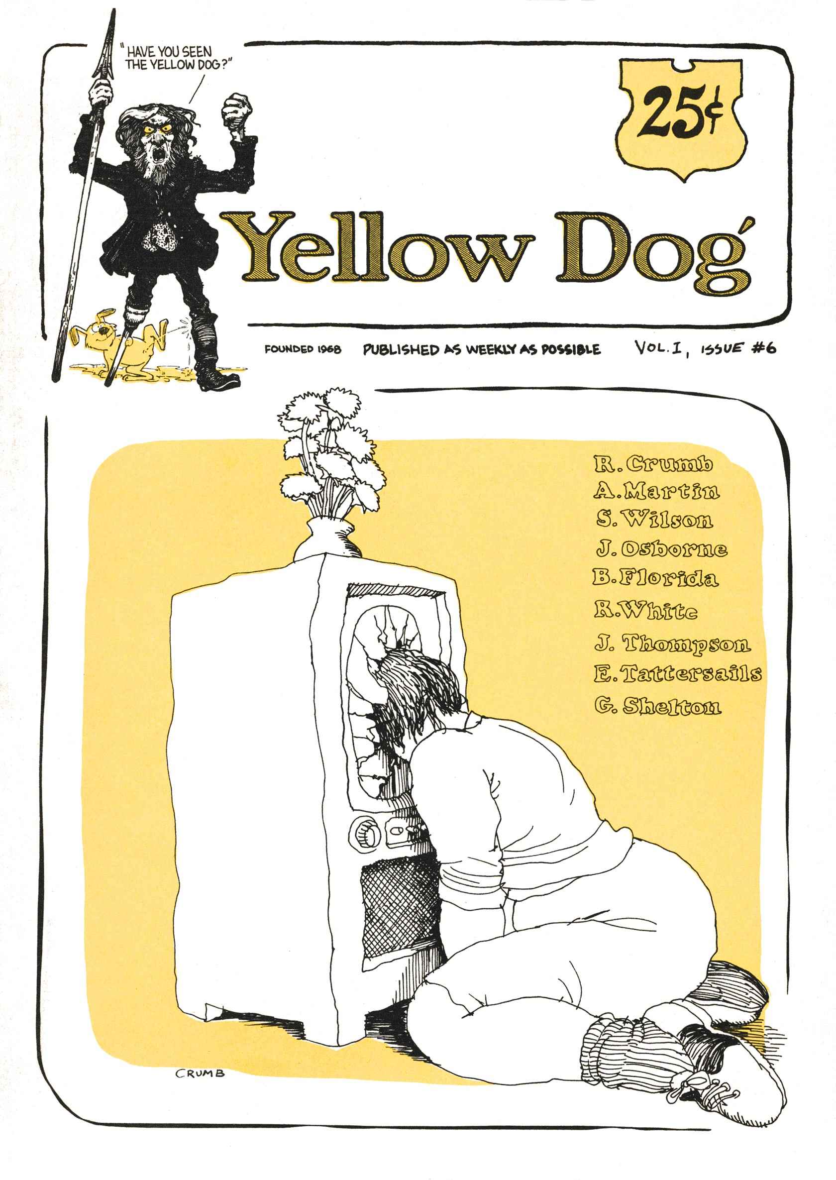 Read online Yellow Dog comic -  Issue #6 - 1