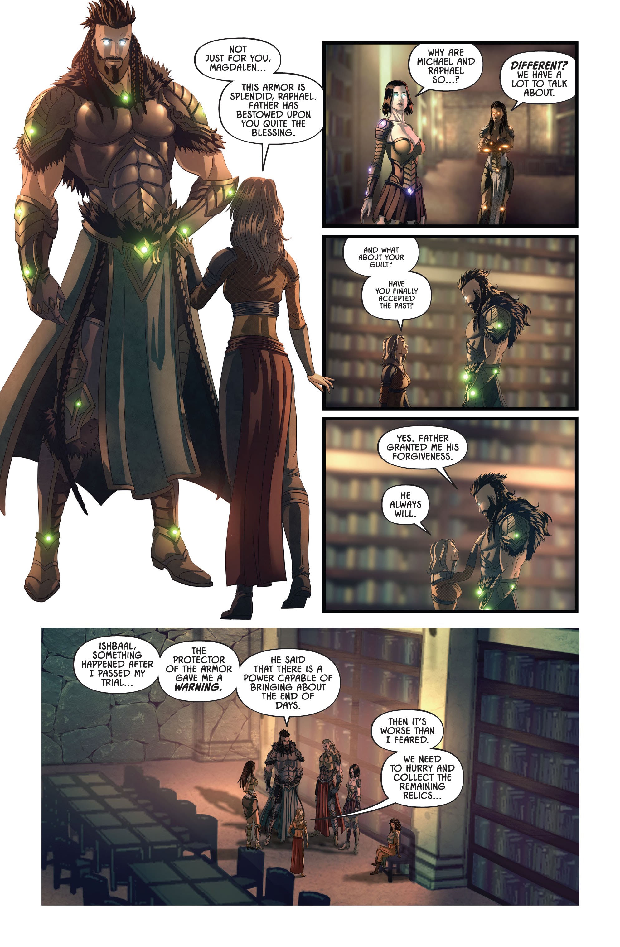 Read online Knights of the Golden Sun comic -  Issue #9 - 9