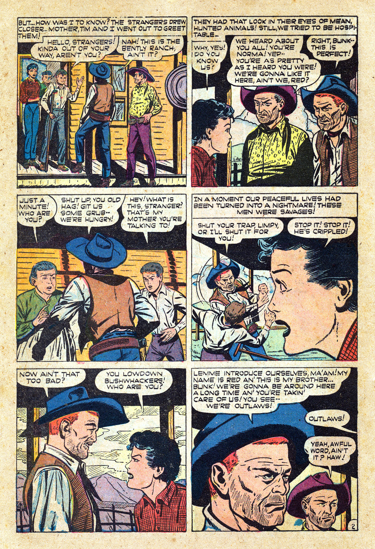 Read online Rangeland Love comic -  Issue #1 - 4