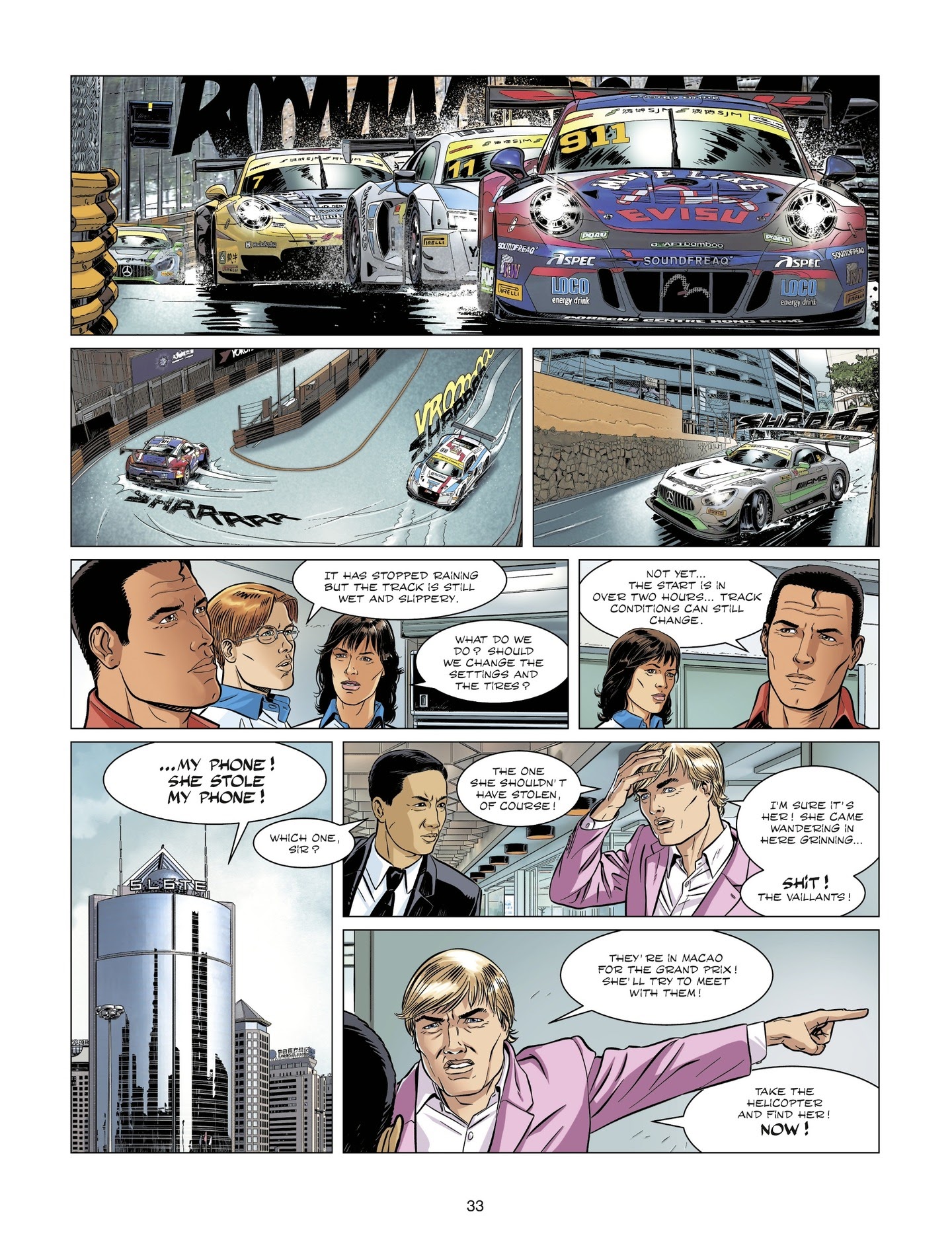 Read online Michel Vaillant comic -  Issue #7 - 33
