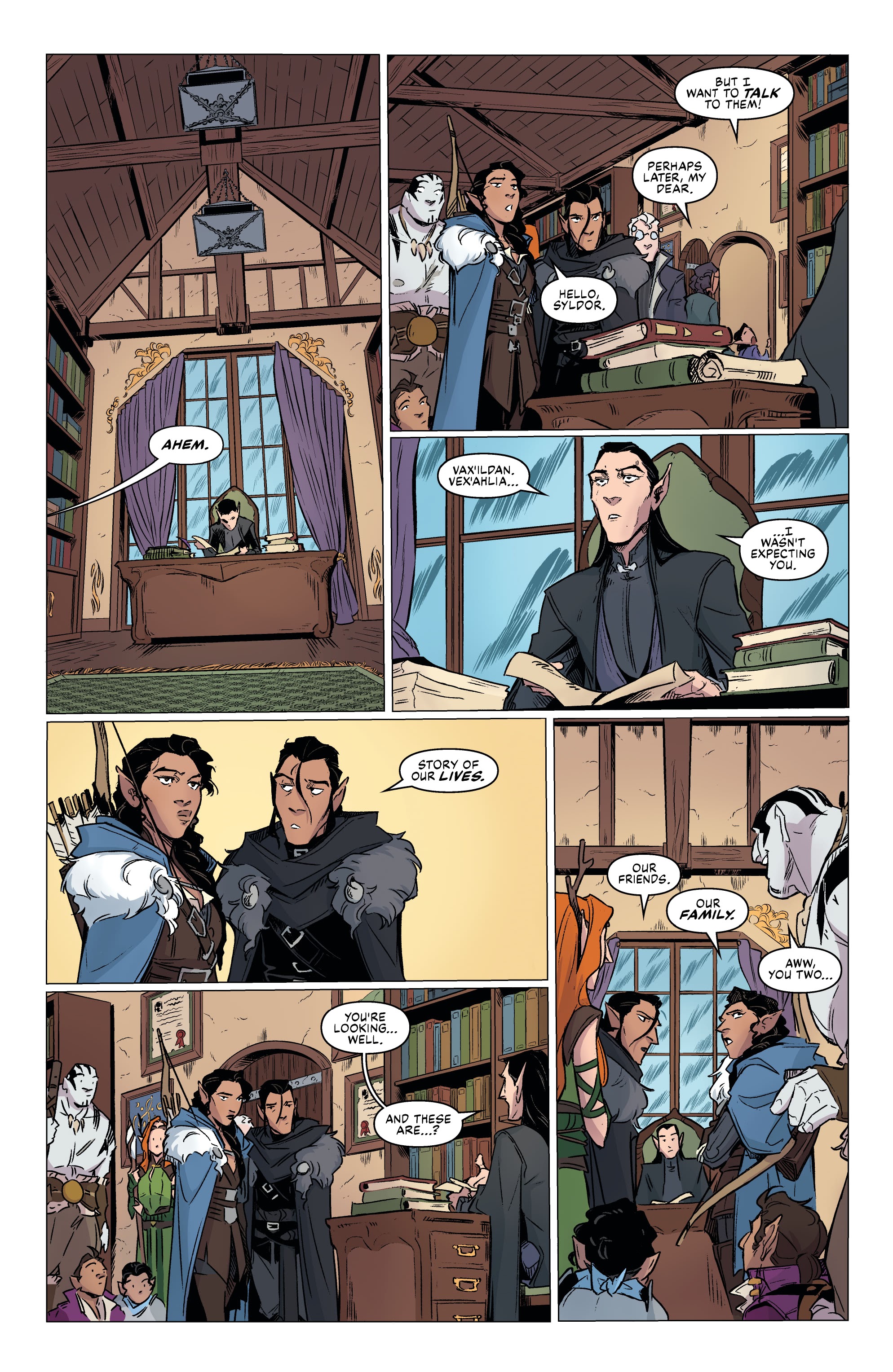 Read online Critical Role: Vox Machina Origins III comic -  Issue #6 - 12