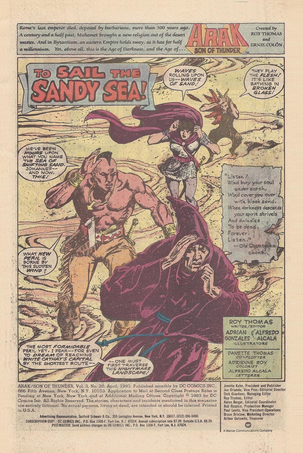 Read online Arak Son of Thunder comic -  Issue #20 - 3