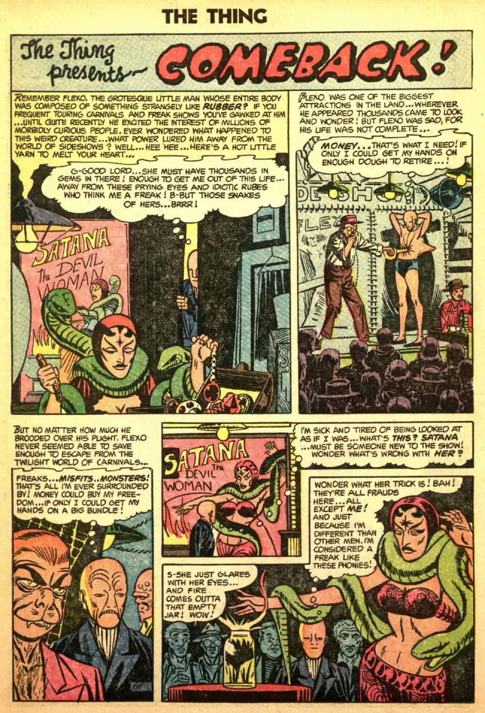 Read online The Thing! (1952) comic -  Issue #15 - 15
