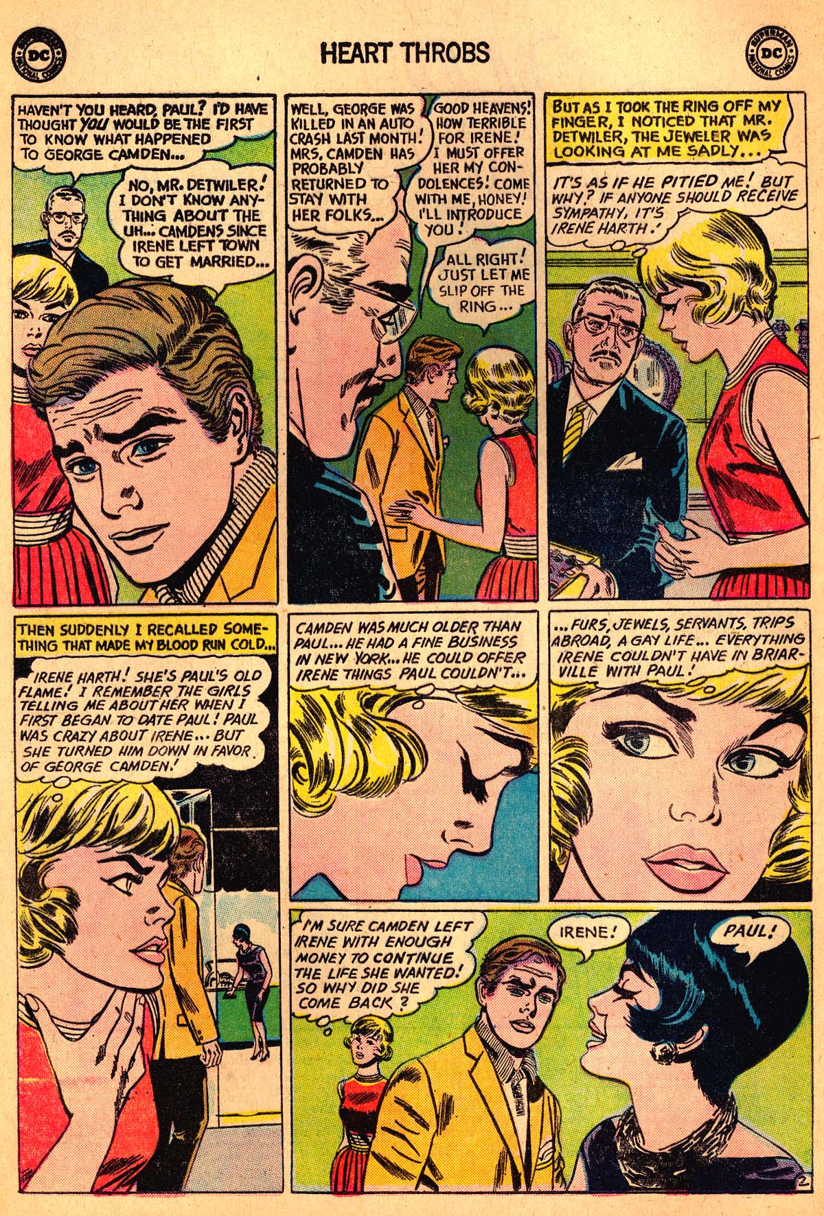 Read online Heart Throbs comic -  Issue #86 - 4