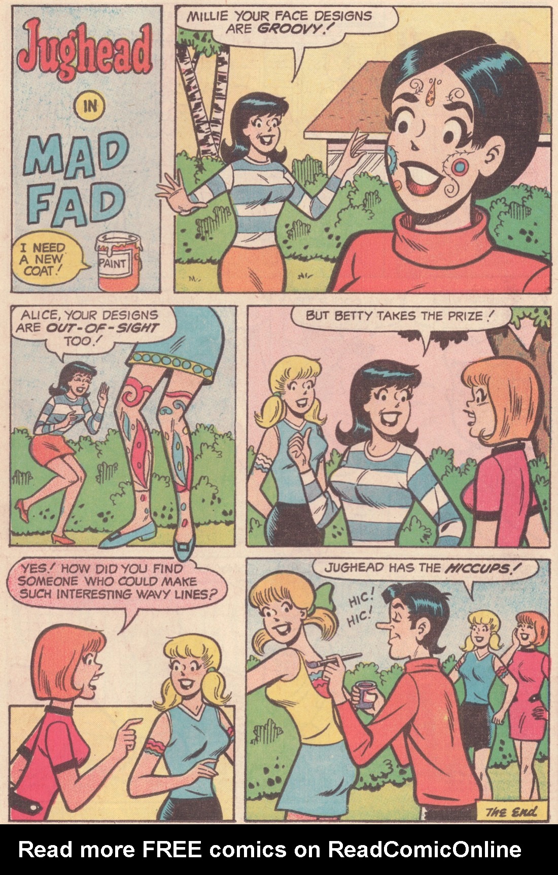 Read online Jughead's Jokes comic -  Issue #9 - 16