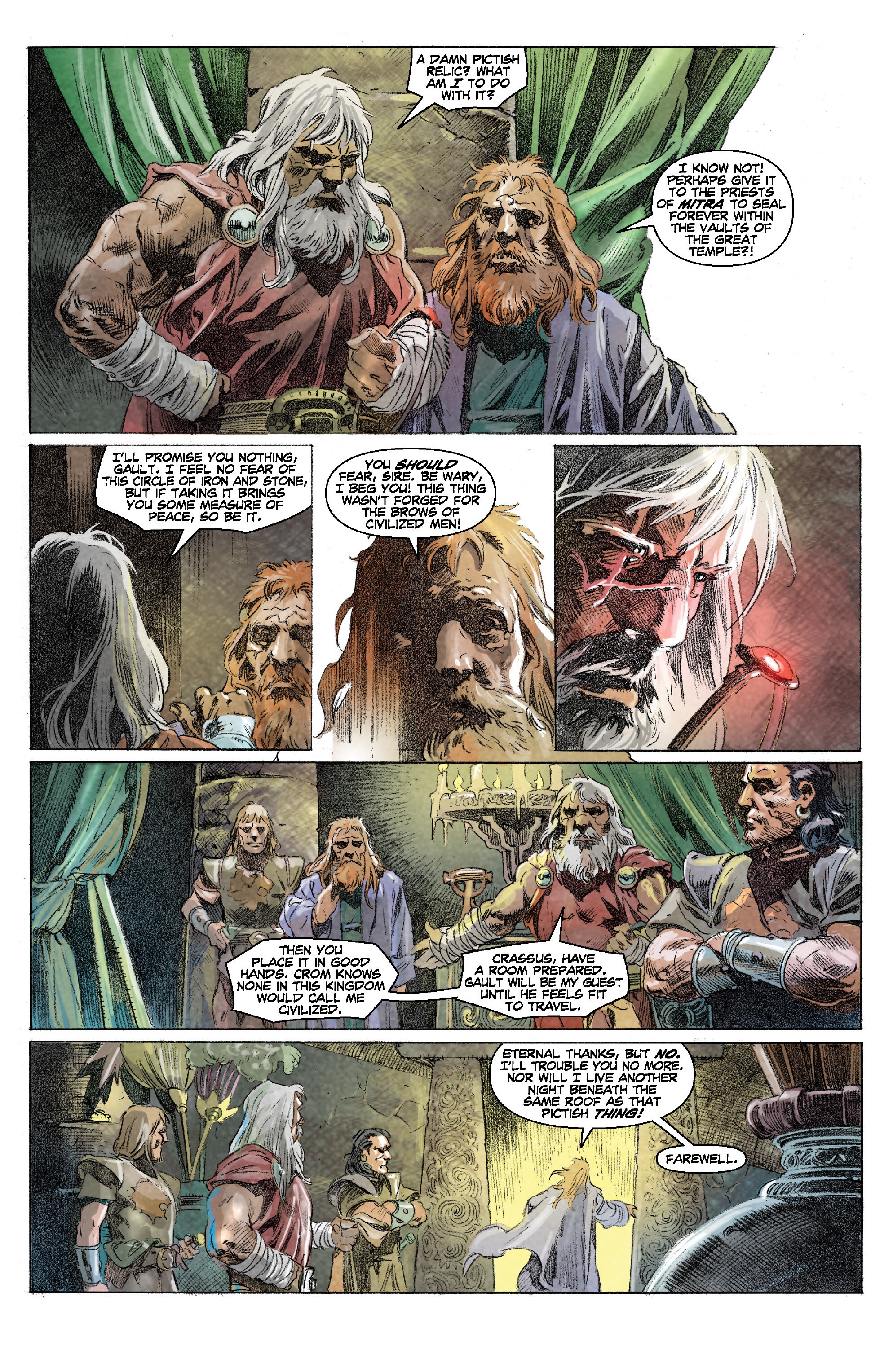Read online King Conan Chronicles Epic Collection comic -  Issue # Wolves And Dragons (Part 3) - 97