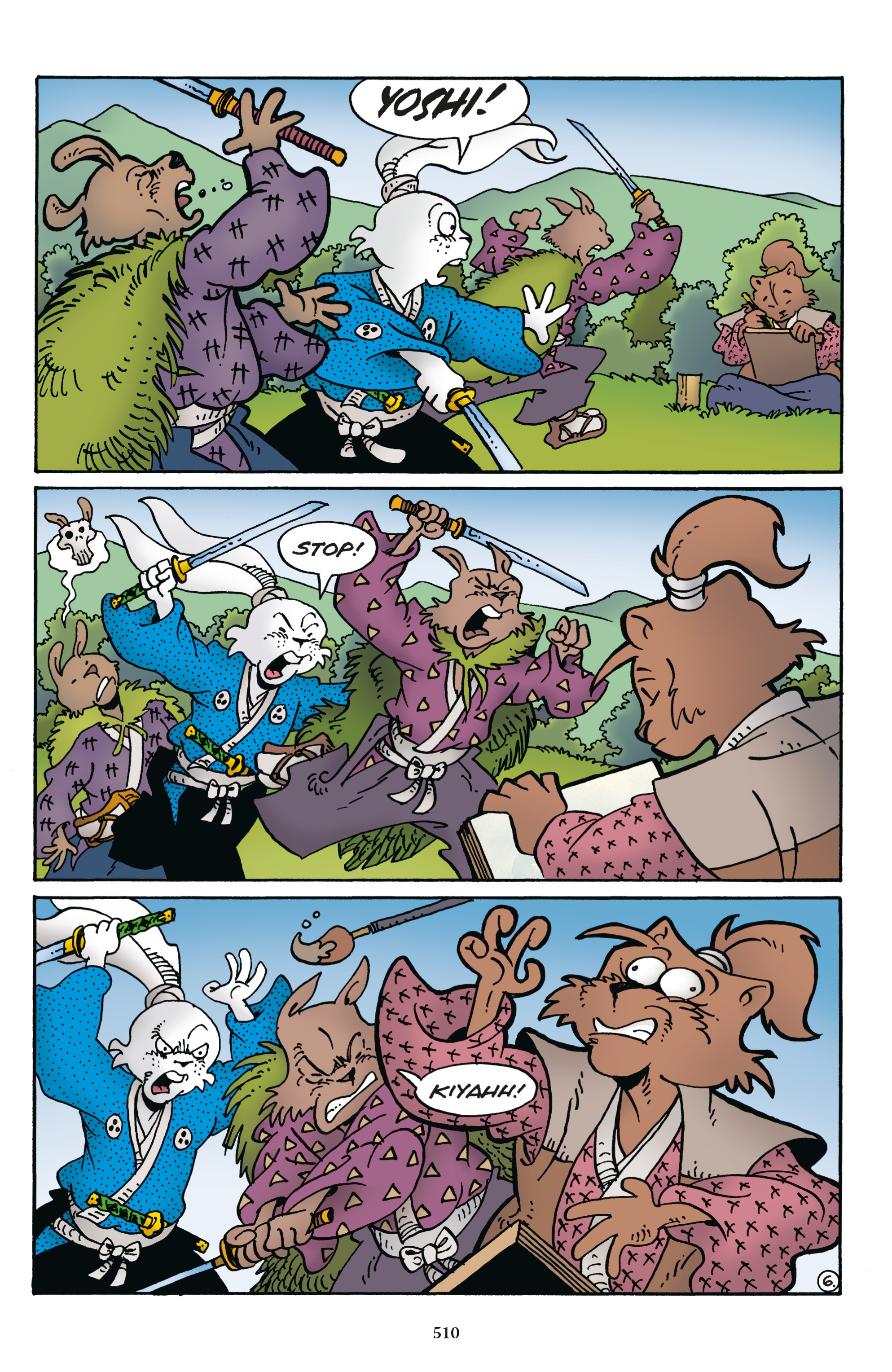 Read online The Usagi Yojimbo Saga comic -  Issue # TPB 8 (Part 6) - 6