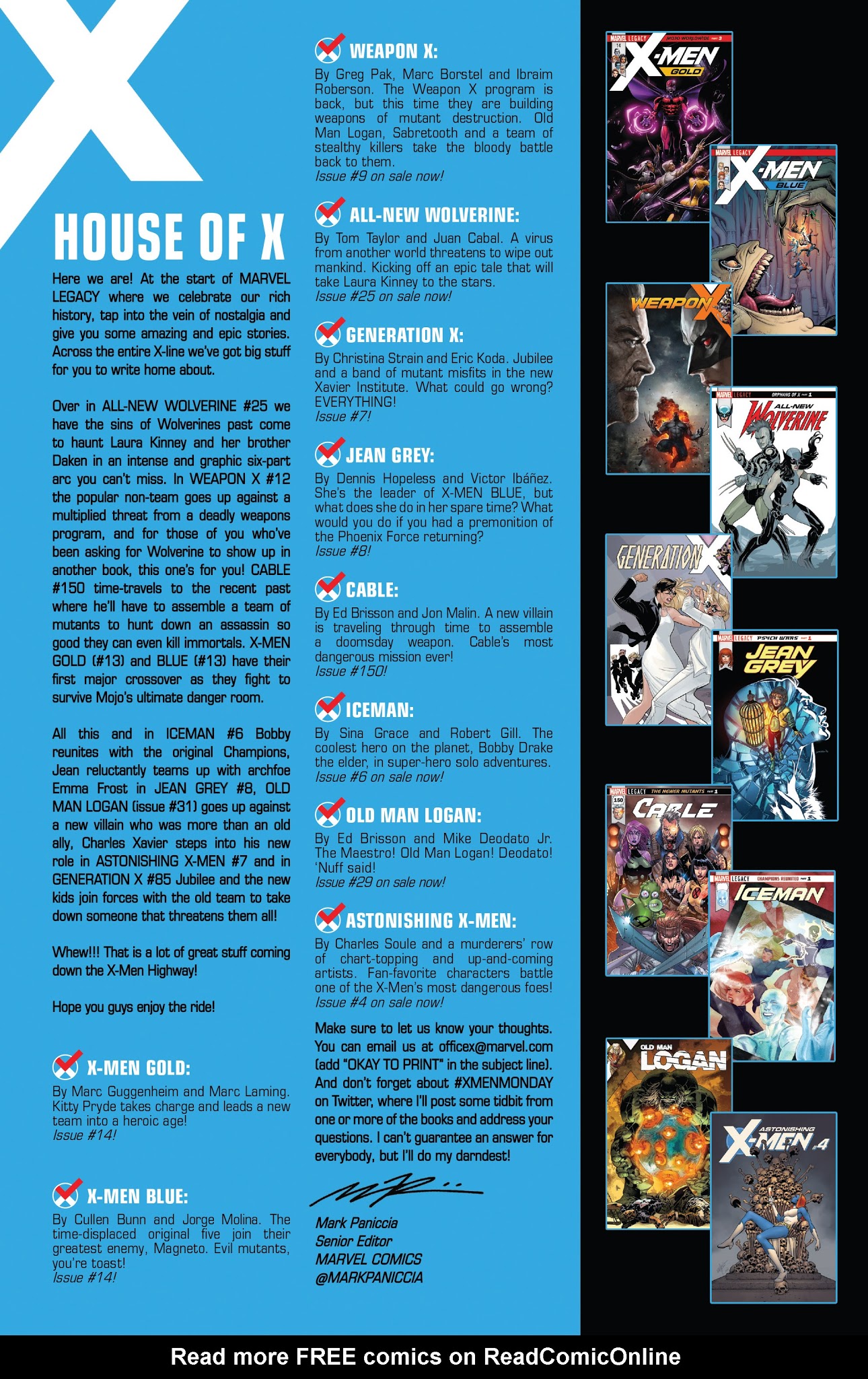 Read online X-Men: Blue comic -  Issue #13 - 20
