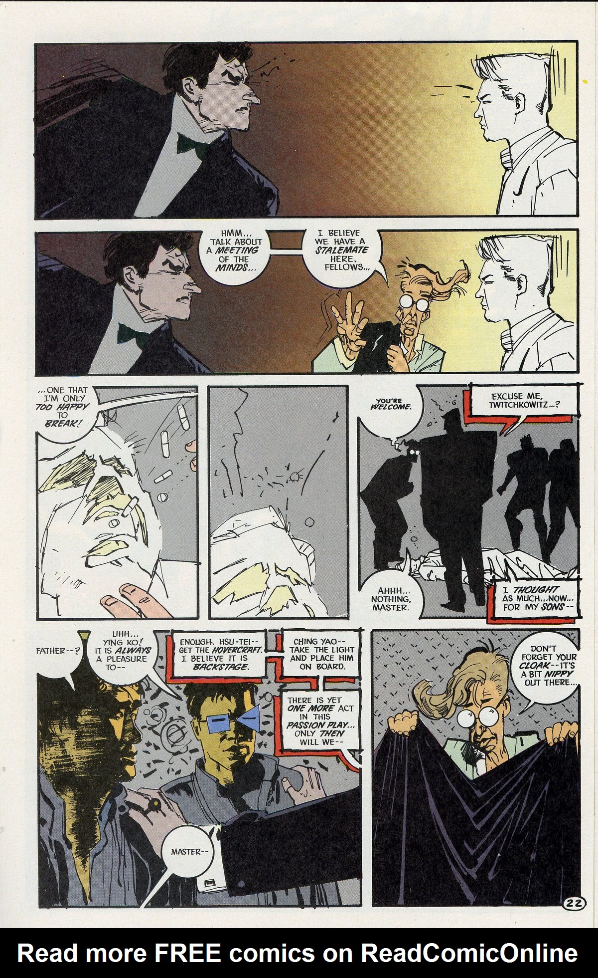 Read online The Shadow (1987) comic -  Issue #6 - 24