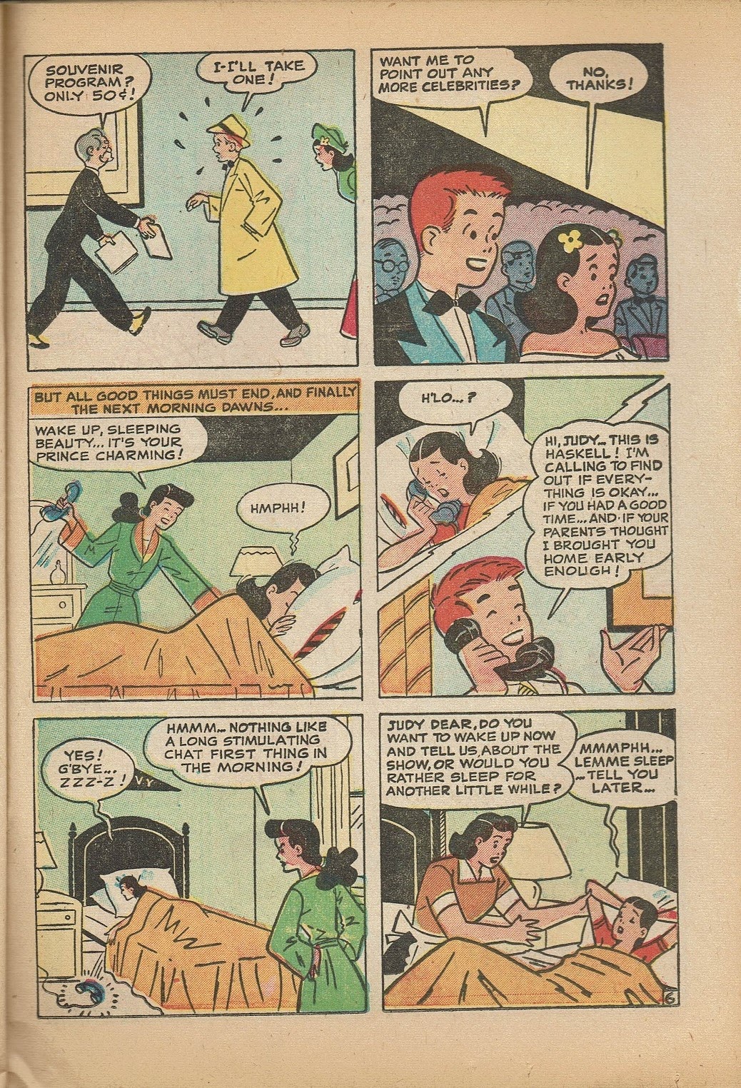 Read online Junior Miss (1947) comic -  Issue #38 - 35