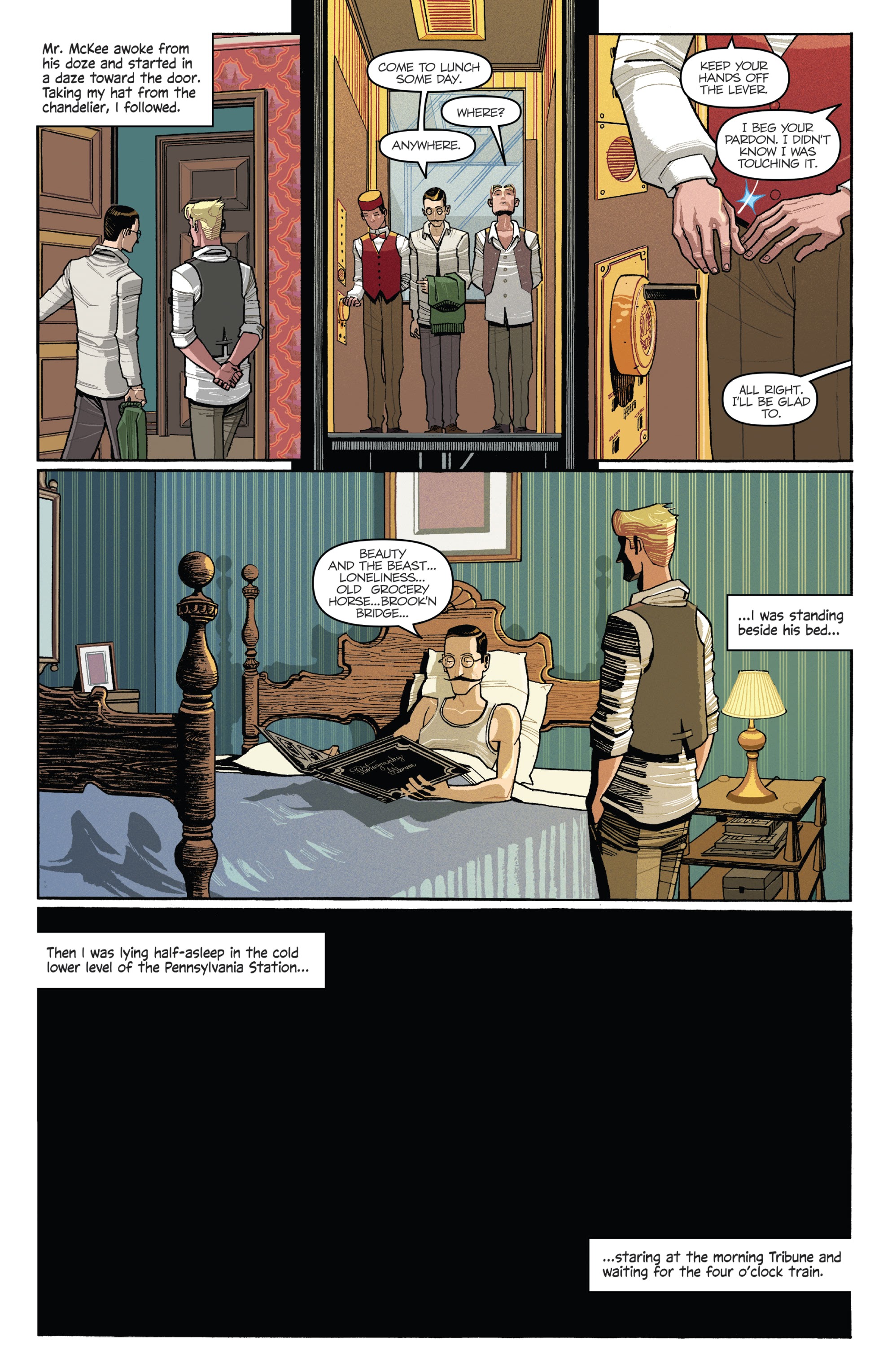 Read online The Great Gatsby comic -  Issue #2 - 13