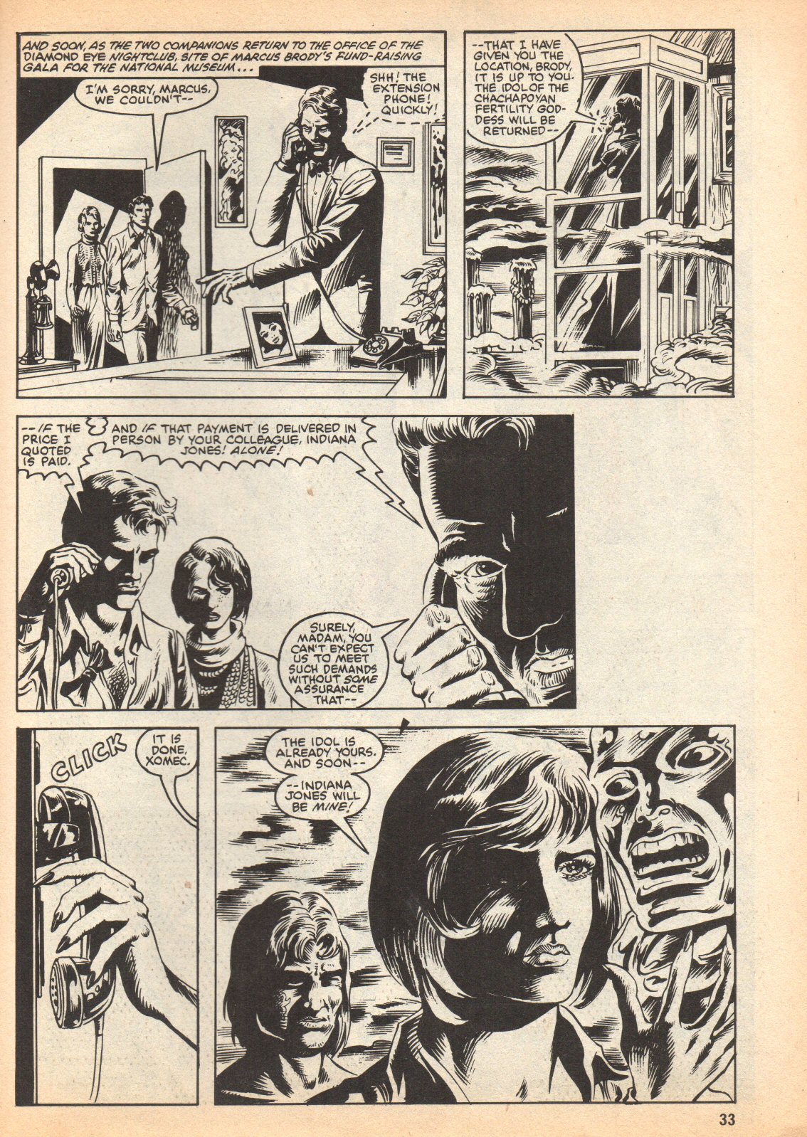 Read online Indiana Jones comic -  Issue #7 - 33