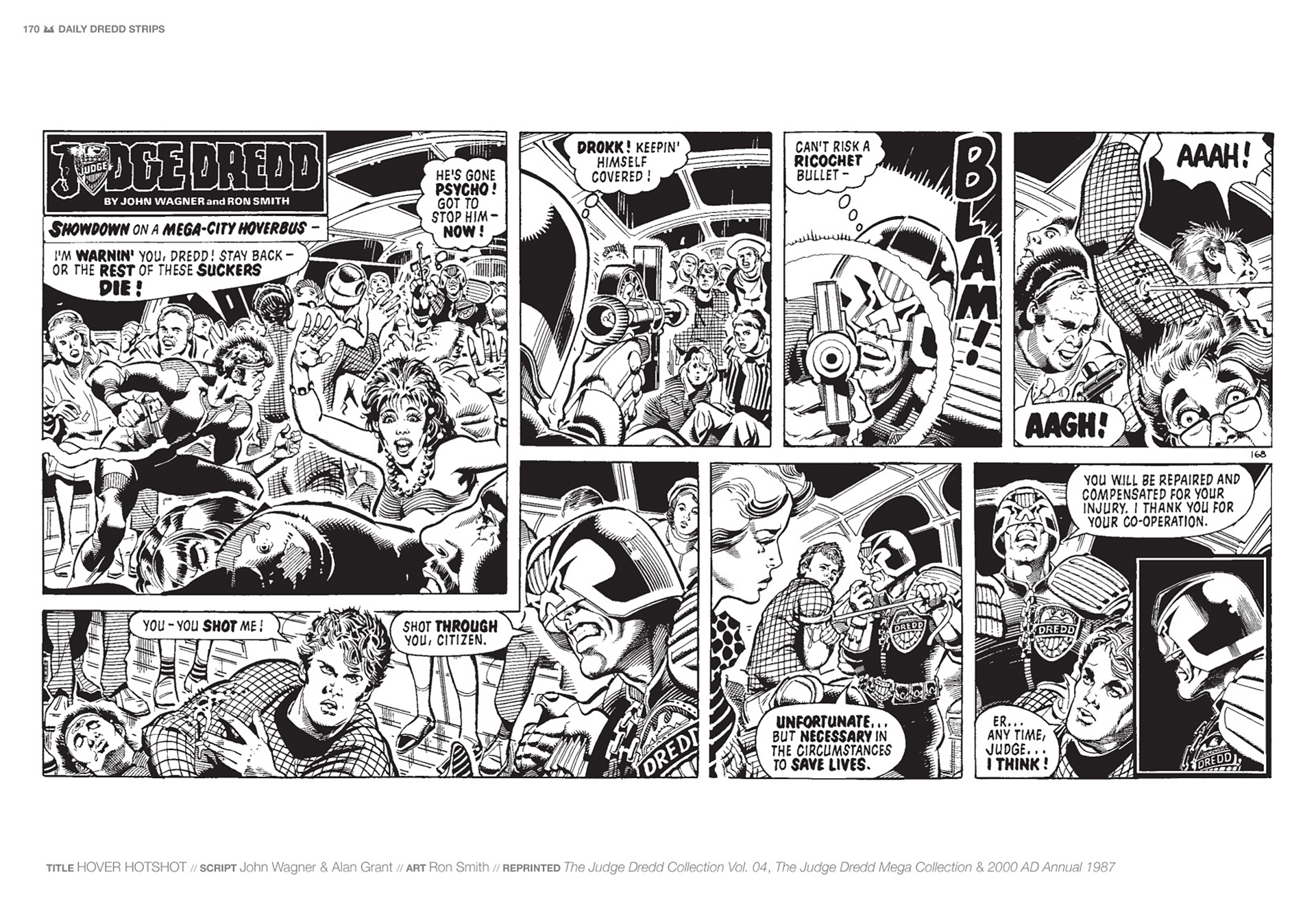 Read online Judge Dredd: The Daily Dredds comic -  Issue # TPB 1 - 173