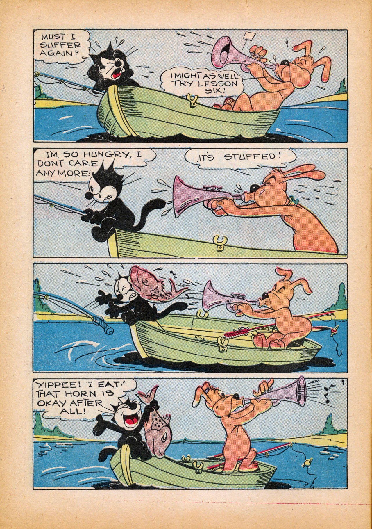 Read online Felix the Cat (1948) comic -  Issue #12 - 14