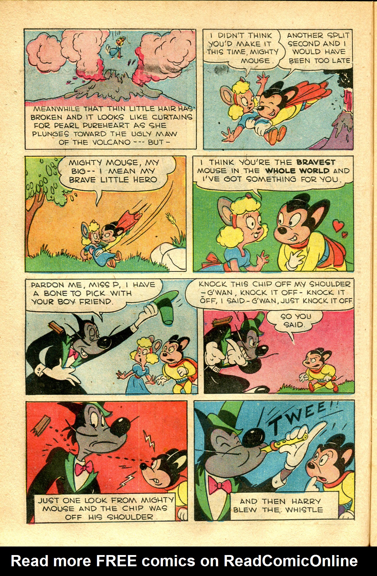 Read online Paul Terry's Mighty Mouse Comics comic -  Issue #43 - 38