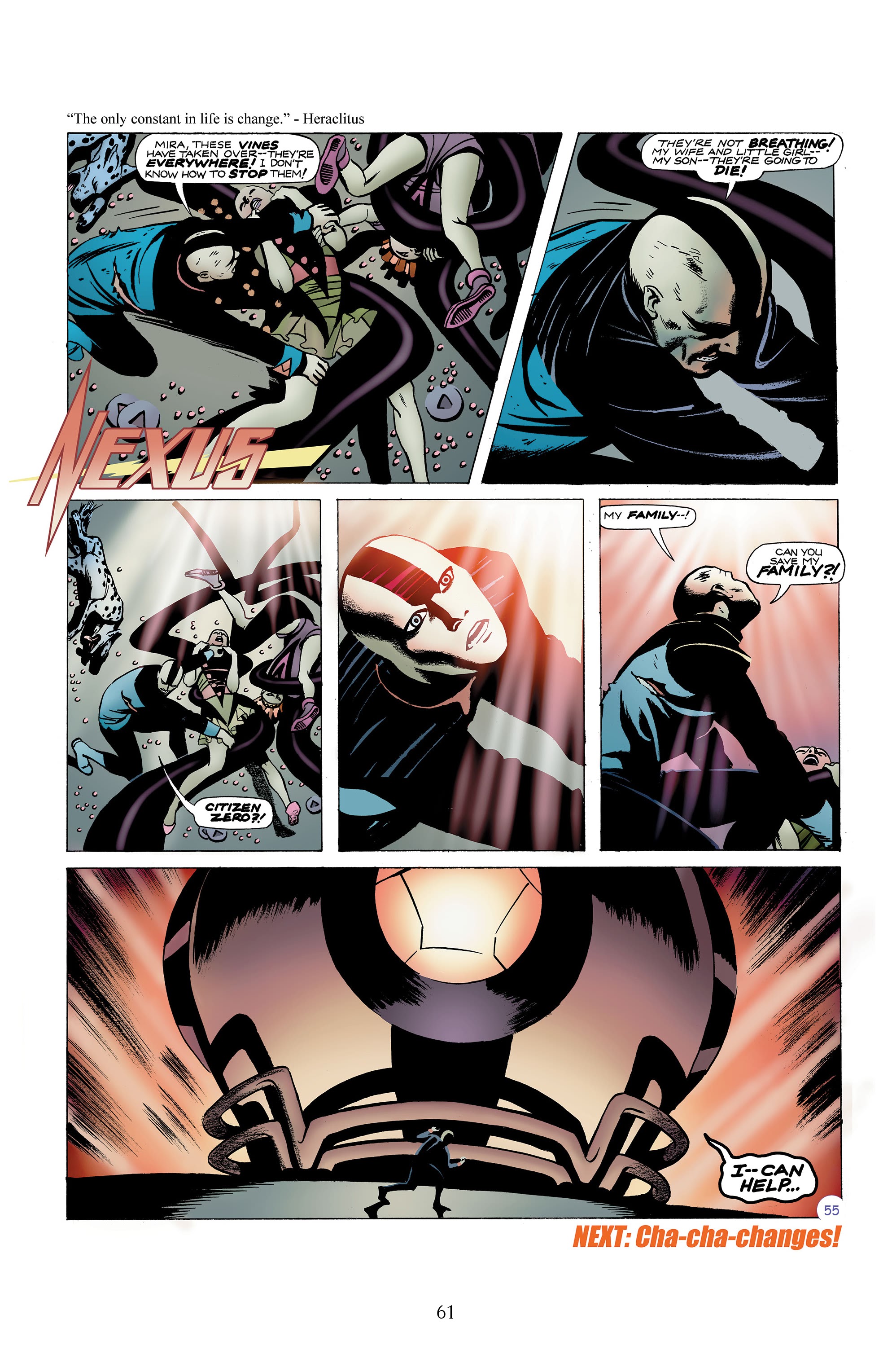 Read online Nexus Newspaper Strips: The Coming of Gourmando comic -  Issue # TPB (Part 1) - 60