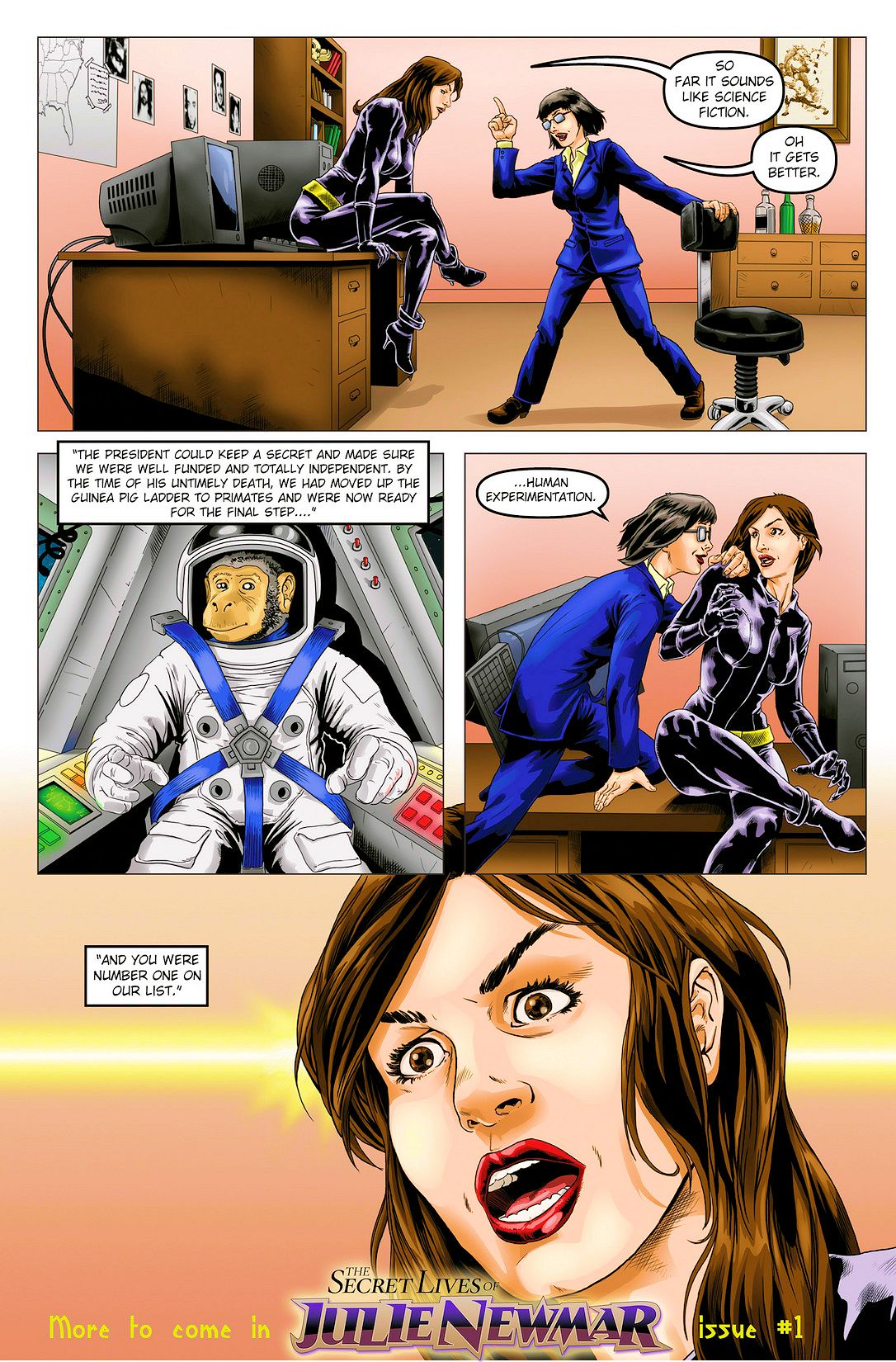 Read online The Secret Lives of Julie Newmar comic -  Issue #0 - 8