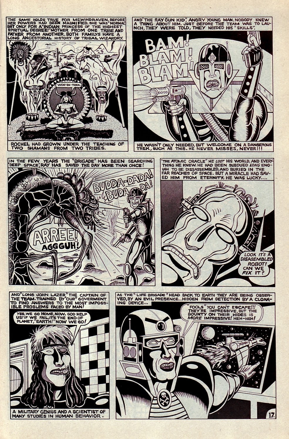 Read online L.I.F.E. Brigade comic -  Issue #1 - 19