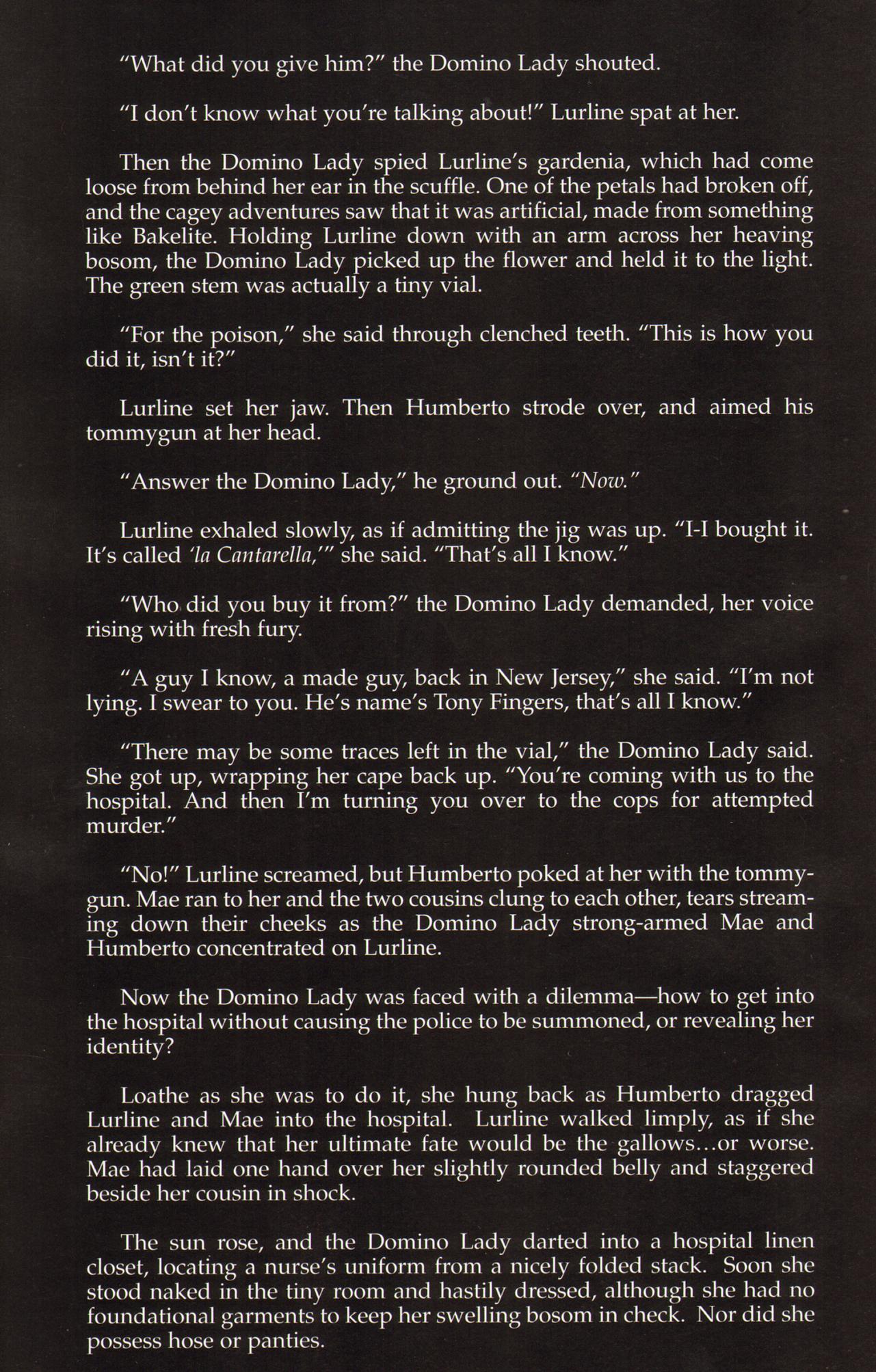 Read online Domino Lady Noir comic -  Issue # Full - 24