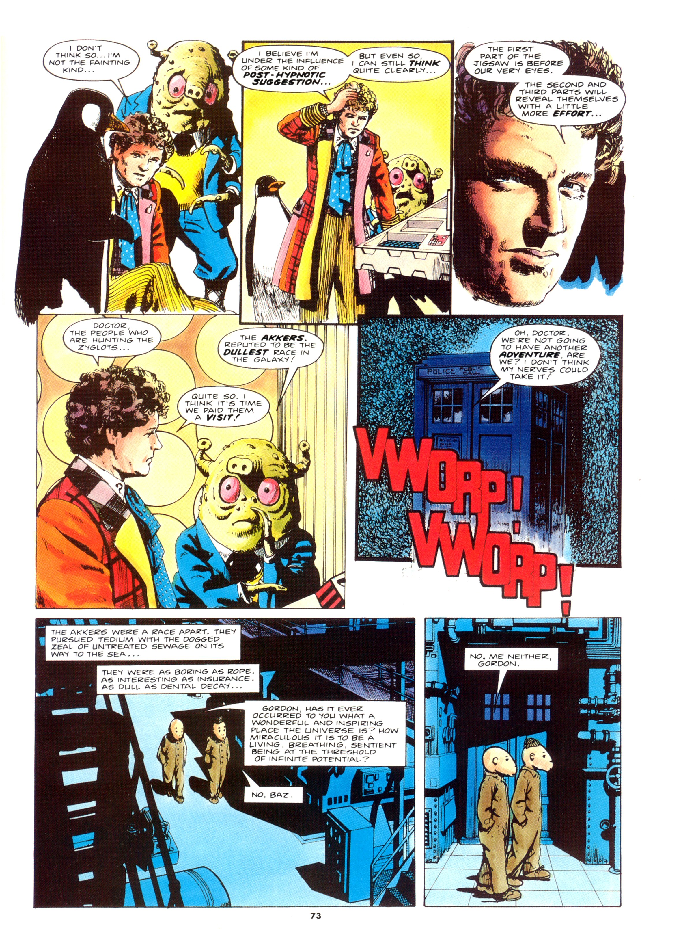 Read online Doctor Who Graphic Novel Voyager comic -  Issue # TPB - 72