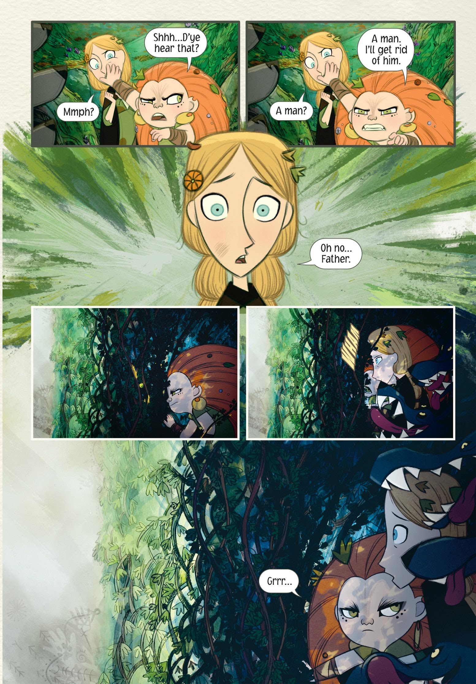 Read online Wolfwalkers: The Graphic Novel comic -  Issue # TPB (Part 1) - 98