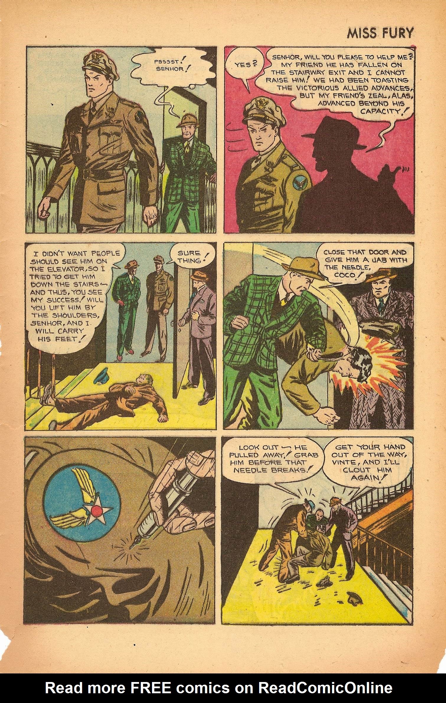 Read online Miss Fury Comics comic -  Issue #7 - 25