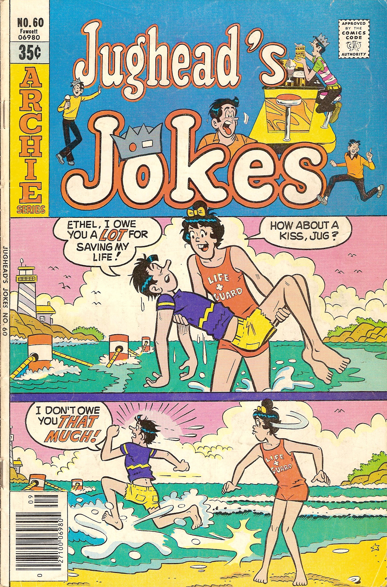 Read online Jughead's Jokes comic -  Issue #60 - 1