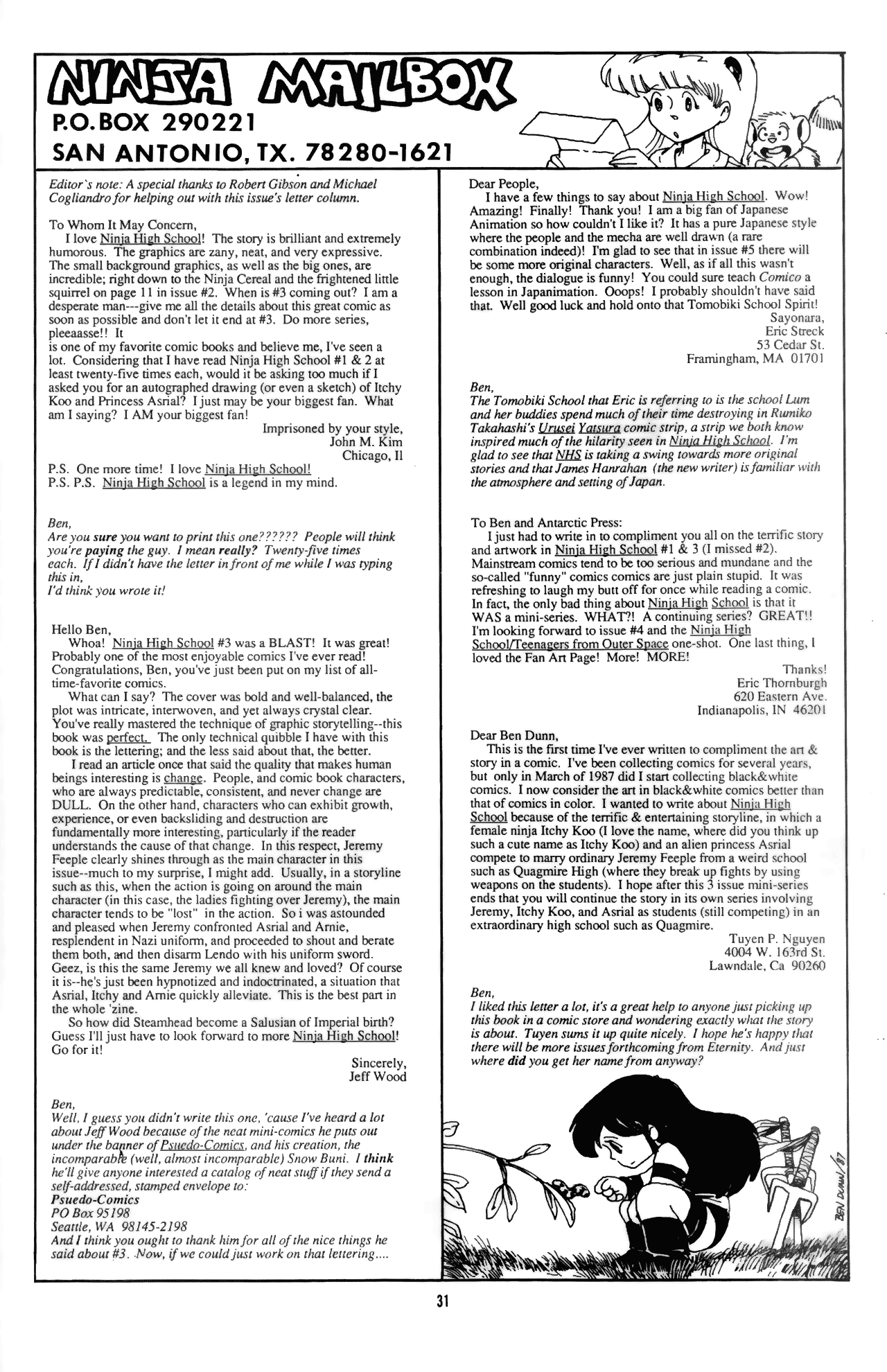 Read online Ninja High School (1986) comic -  Issue #4 - 33