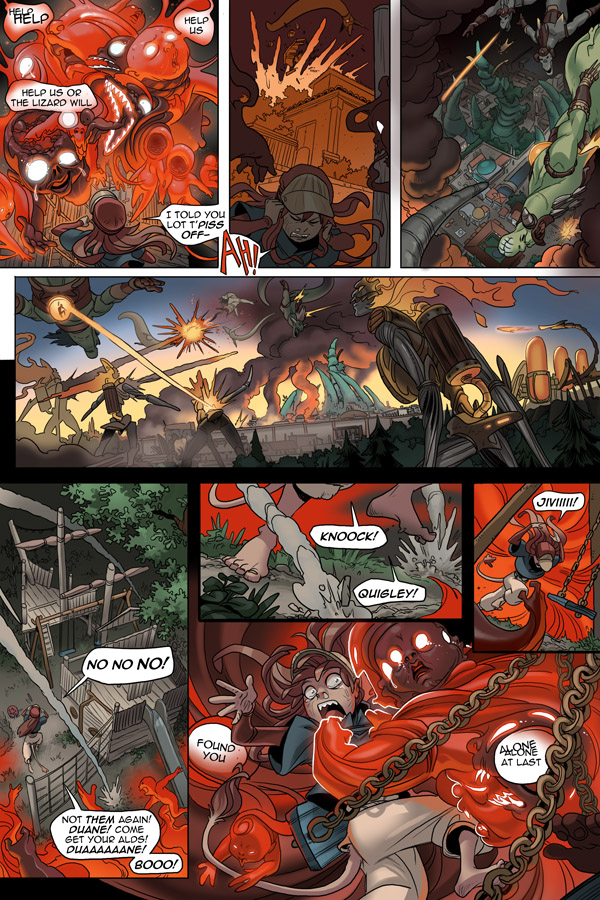 Read online Unsounded comic -  Issue #17 - 90