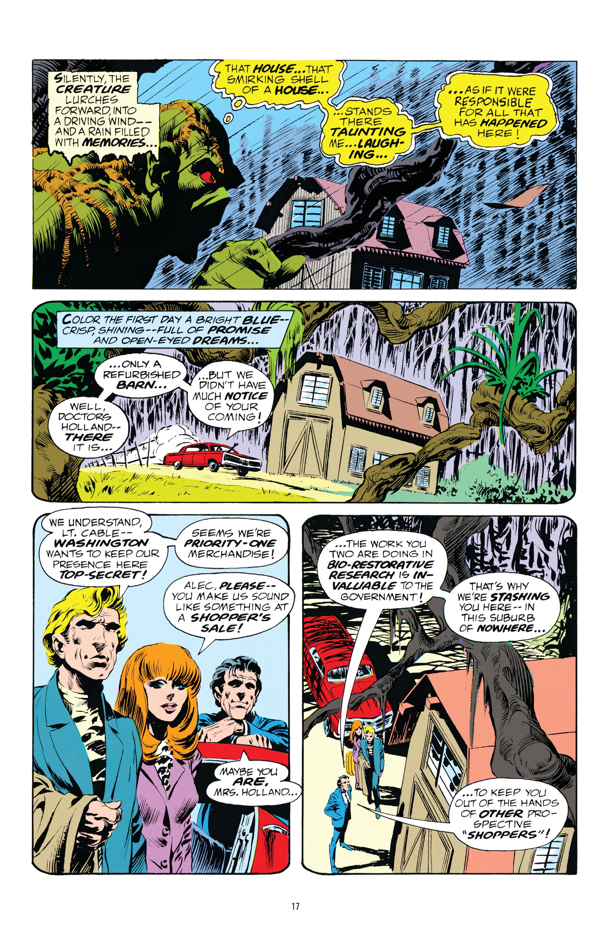 Read online Swamp Thing: The Bronze Age comic -  Issue # TPB 1 (Part 1) - 17