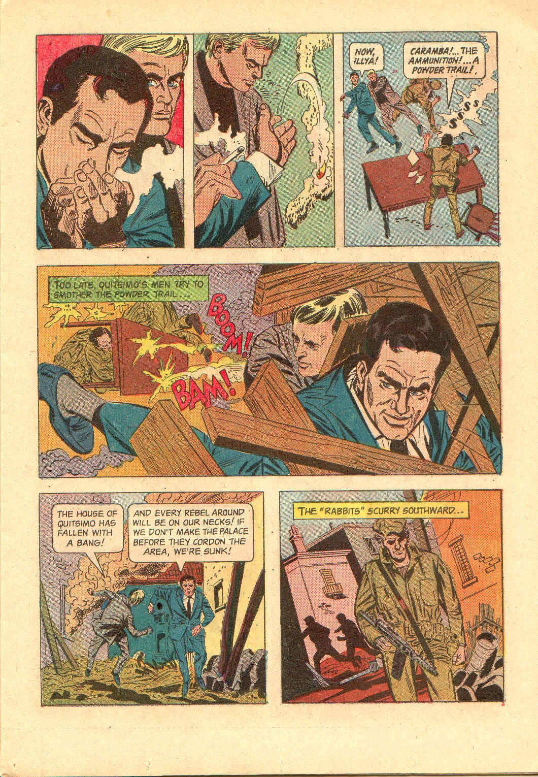 Read online The Man From U.N.C.L.E. comic -  Issue #6 - 11