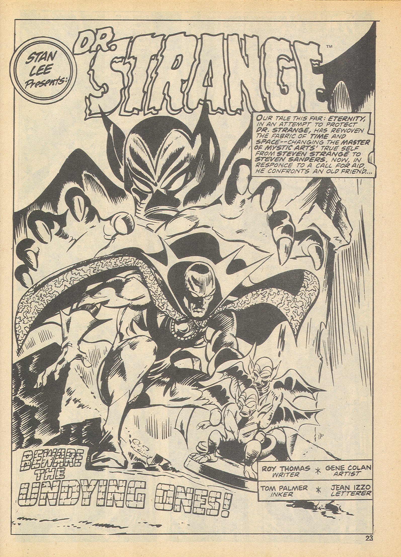 Read online The Avengers (1973) comic -  Issue #86 - 23