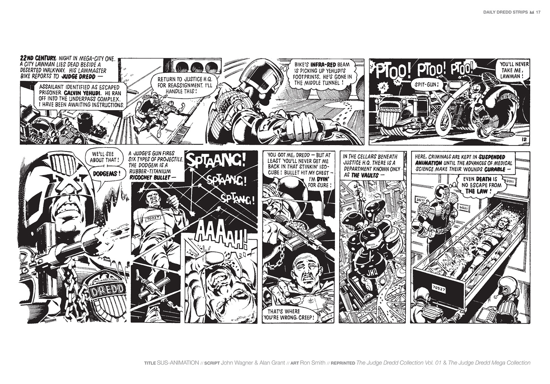 Read online Judge Dredd: The Daily Dredds comic -  Issue # TPB 1 - 20