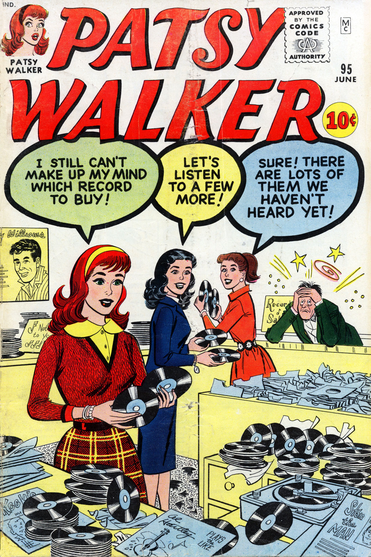 Read online Patsy Walker comic -  Issue #95 - 1