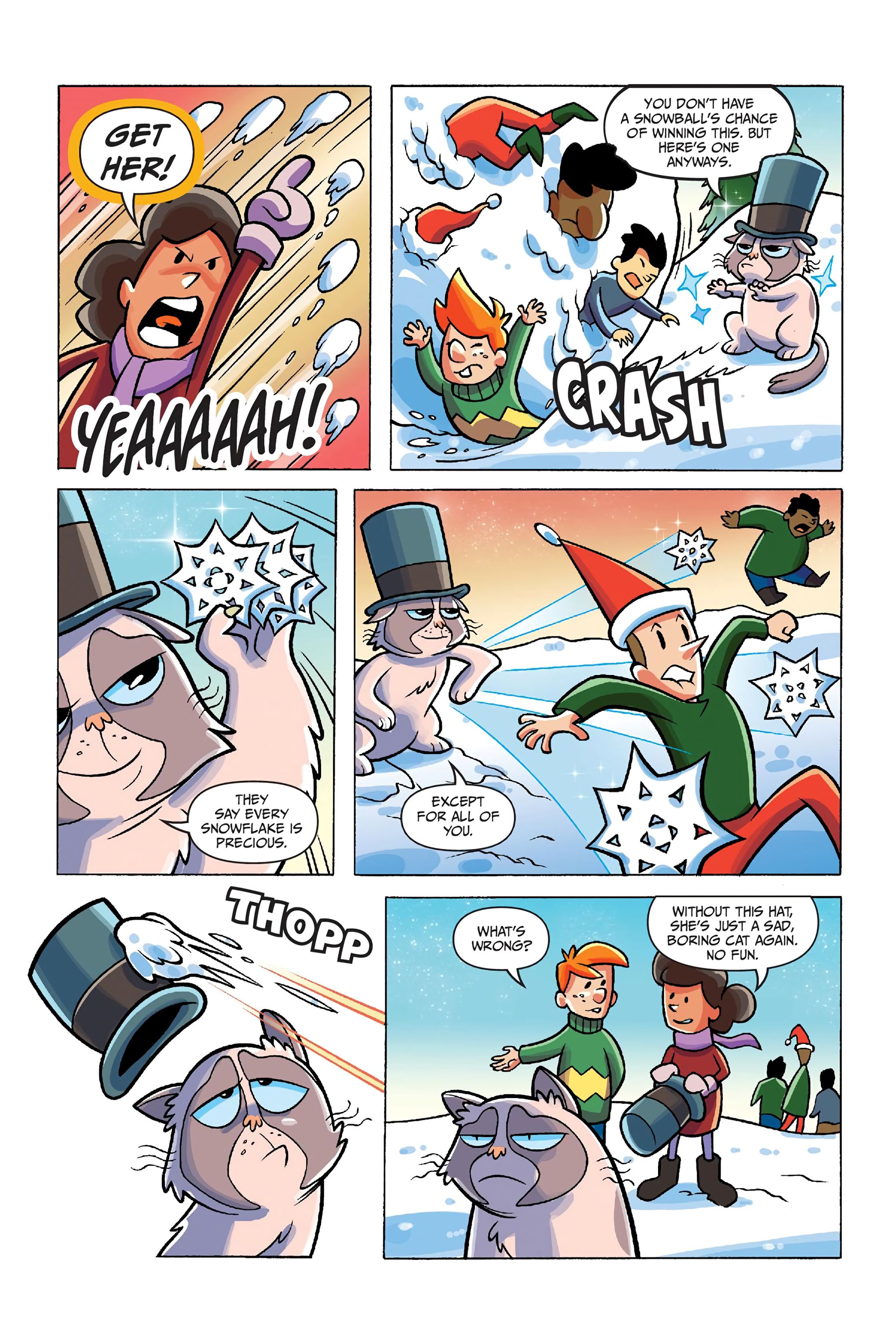 Read online Grumpy Cat: The Grumpus and Other Horrible Holiday Tales comic -  Issue # TPB - 29