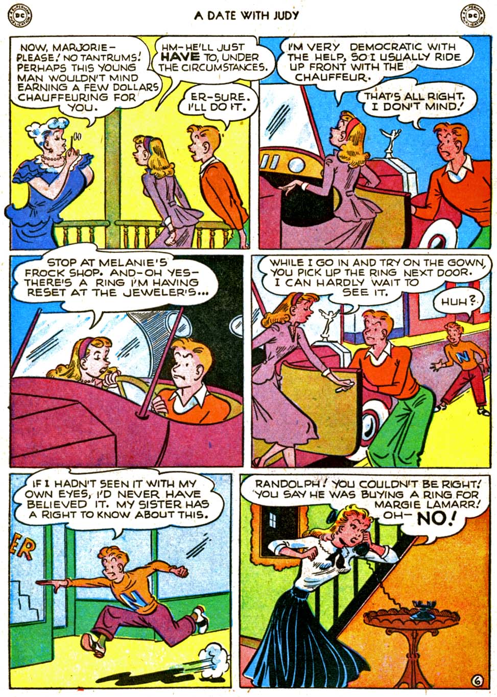 Read online A Date with Judy comic -  Issue #5 - 8