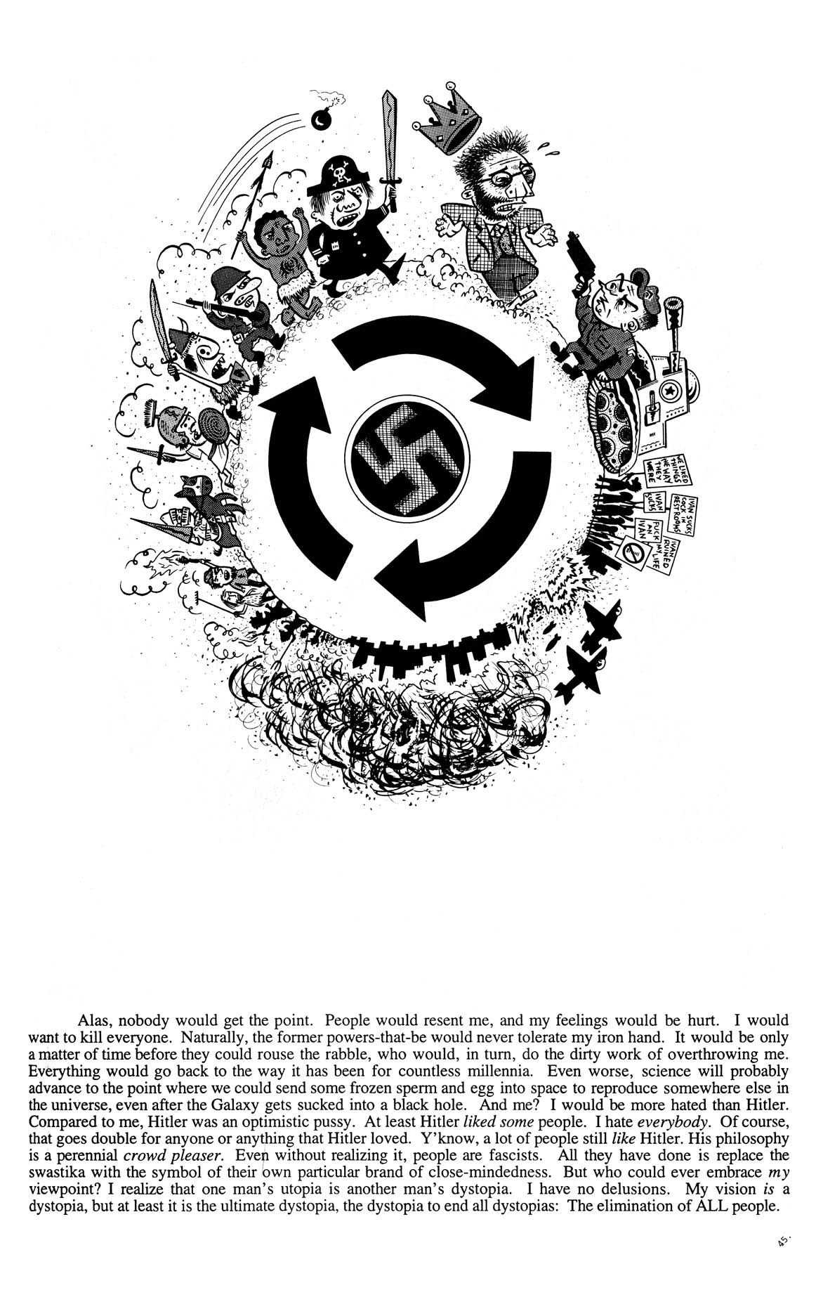 Read online Schizo comic -  Issue #2 - 47