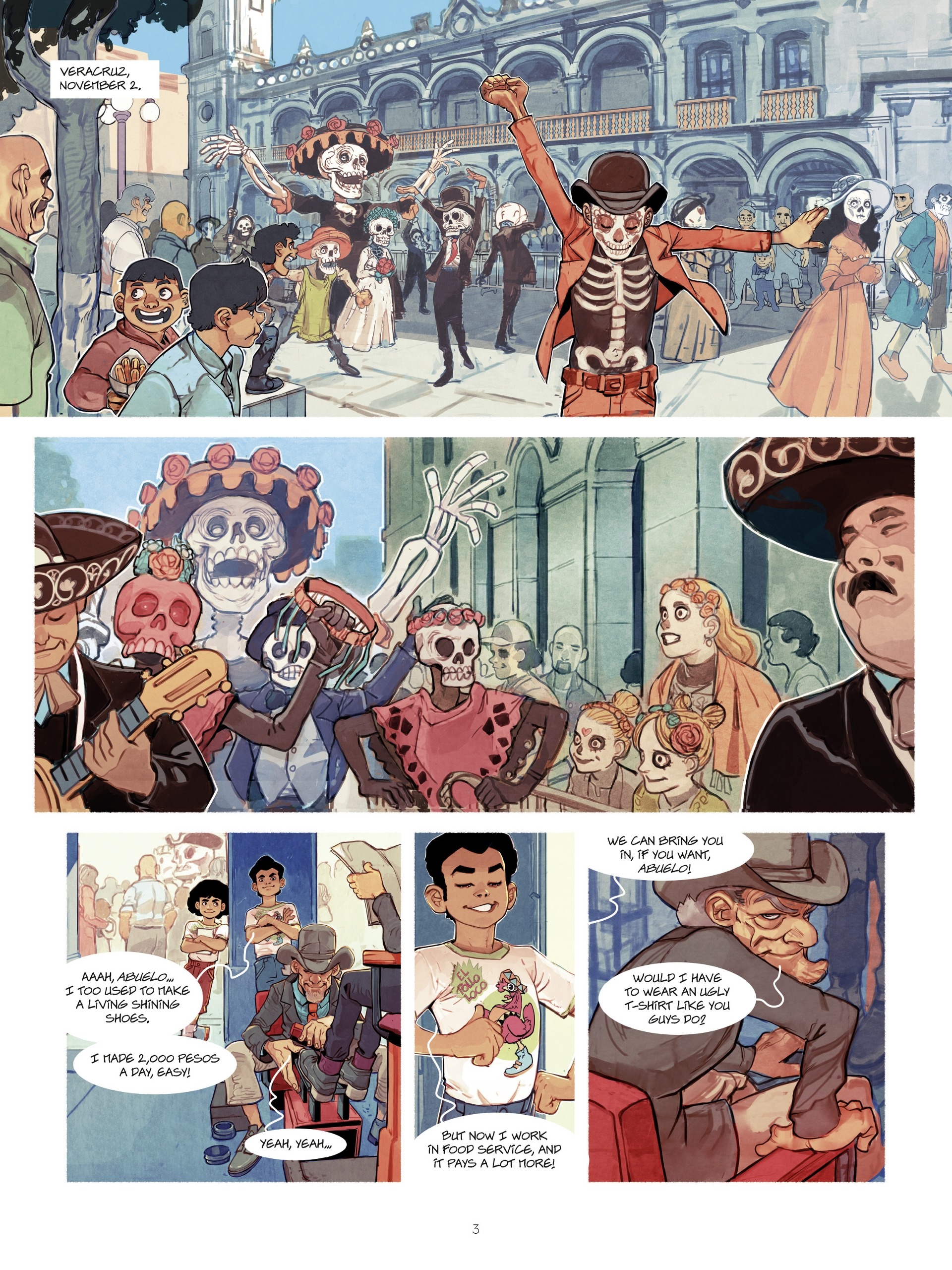 Read online Masks comic -  Issue #1 - 3
